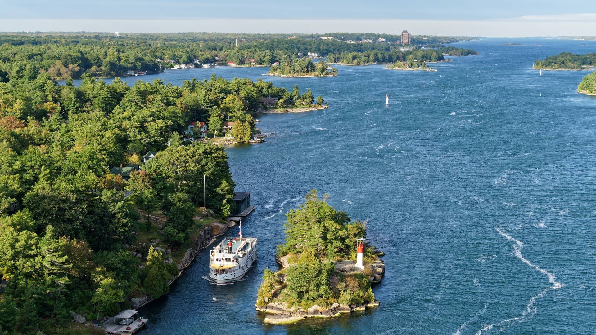 St. Lawrence River cruise, Fall harvest views, Scenic beauty, Canadian adventure, 1920x1090 HD Desktop