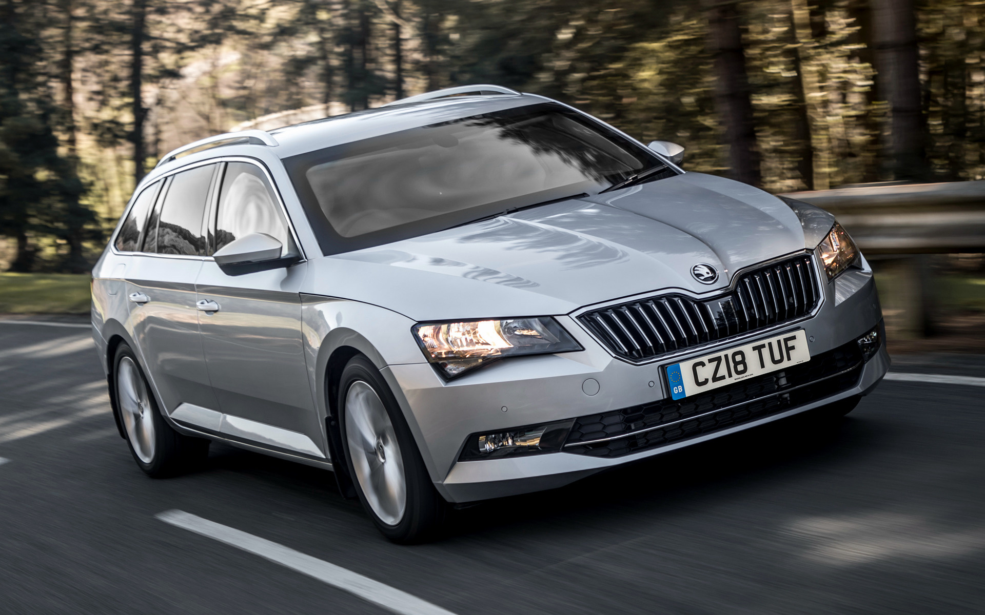 2018 Model, Skoda Superb Combi Wallpaper, 1920x1200 HD Desktop