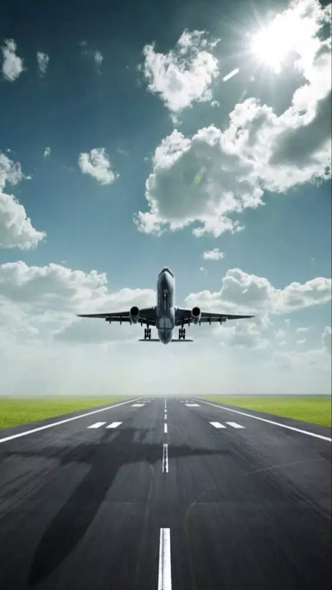 Airplane wallpapers, Aerial views, Passenger jets, Travel photography, 1080x1920 Full HD Phone