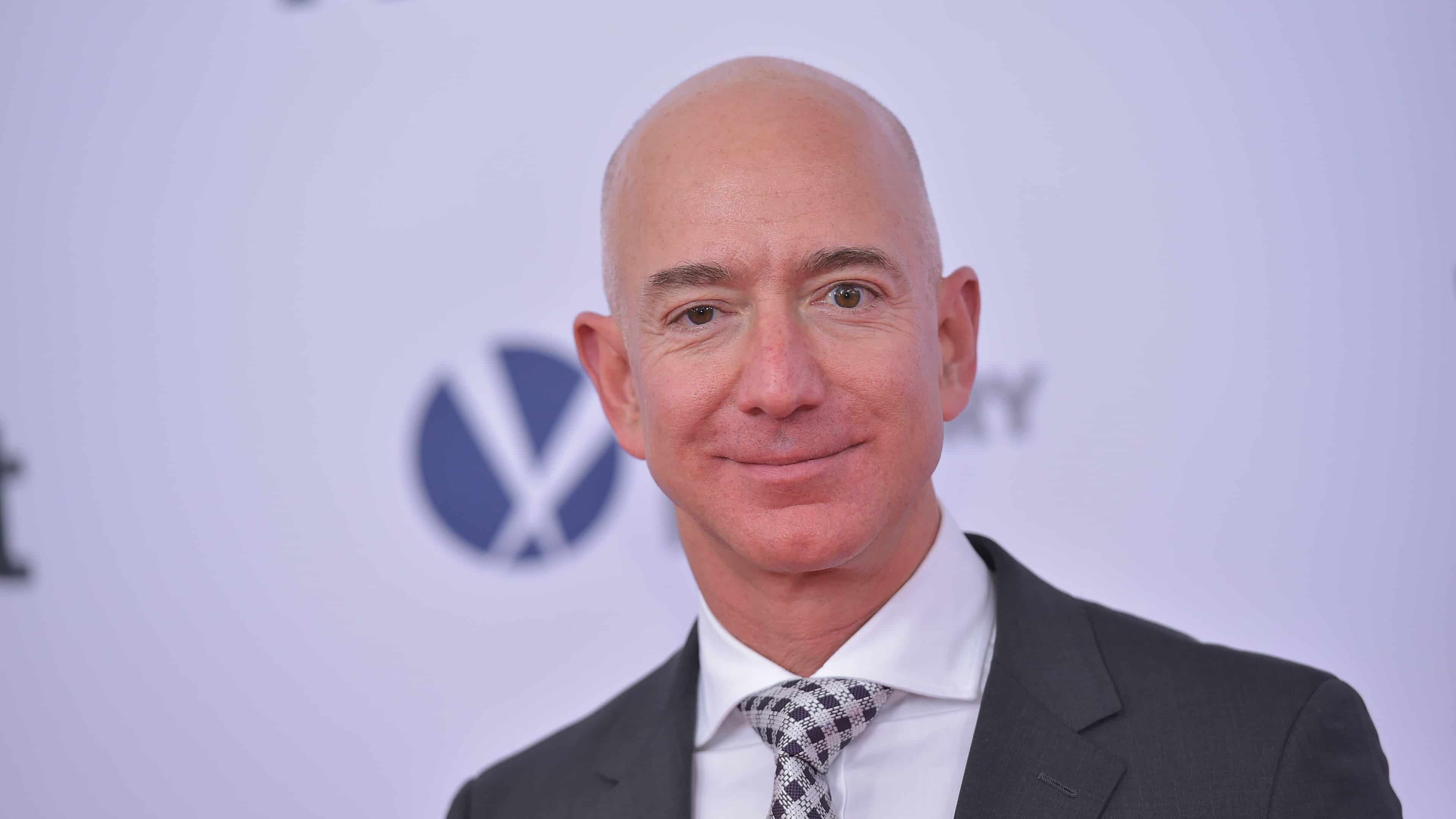 Jeff Bezos, Portraits in 4K, Visionary leadership, Tech revolution, 3840x2160 4K Desktop