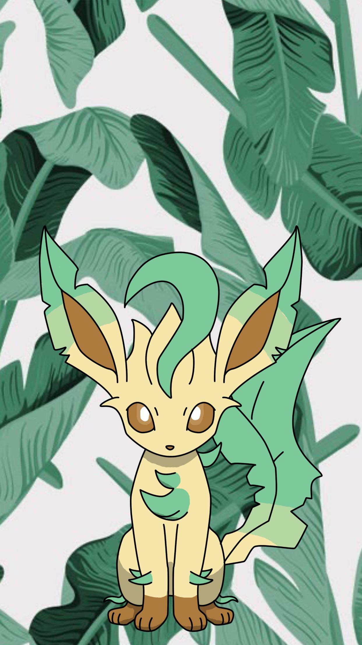Leafeon wallpaper, Rpokemonswordandshield, 1250x2210 HD Phone