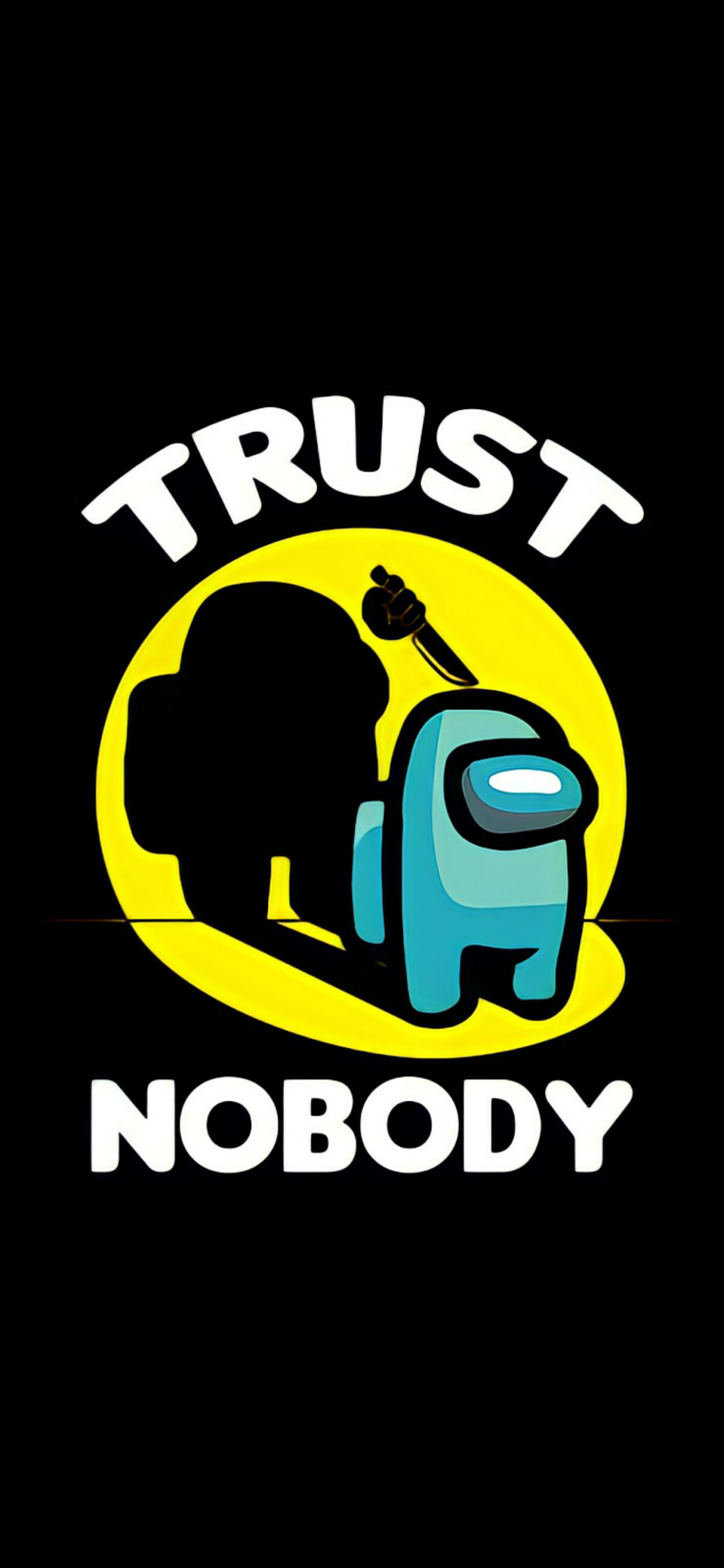 Among Us, Trust nobody wallpaper, 1210x2610 HD Phone