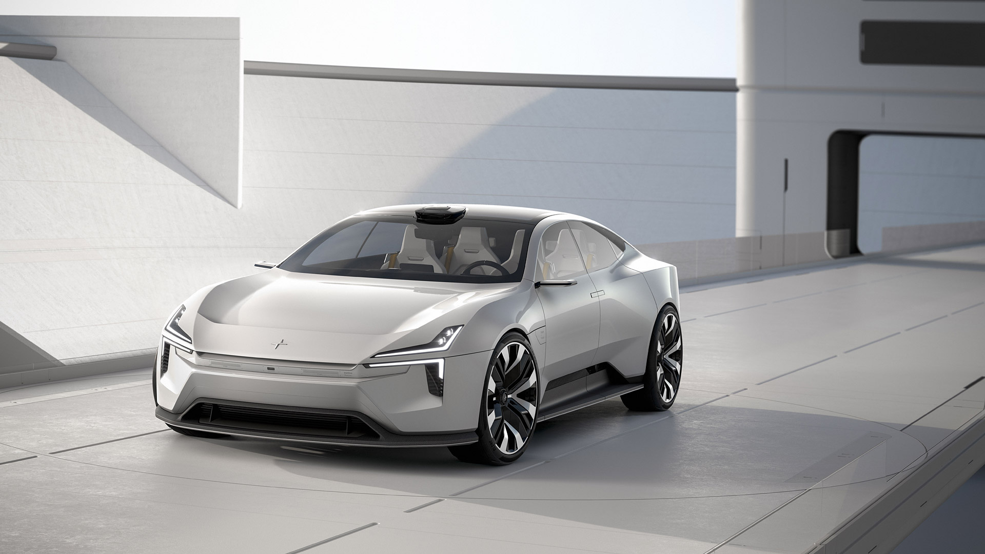 Polestar Precept Concept, Futuristic design, Sustainable innovation, Cutting-edge technology, 1920x1080 Full HD Desktop