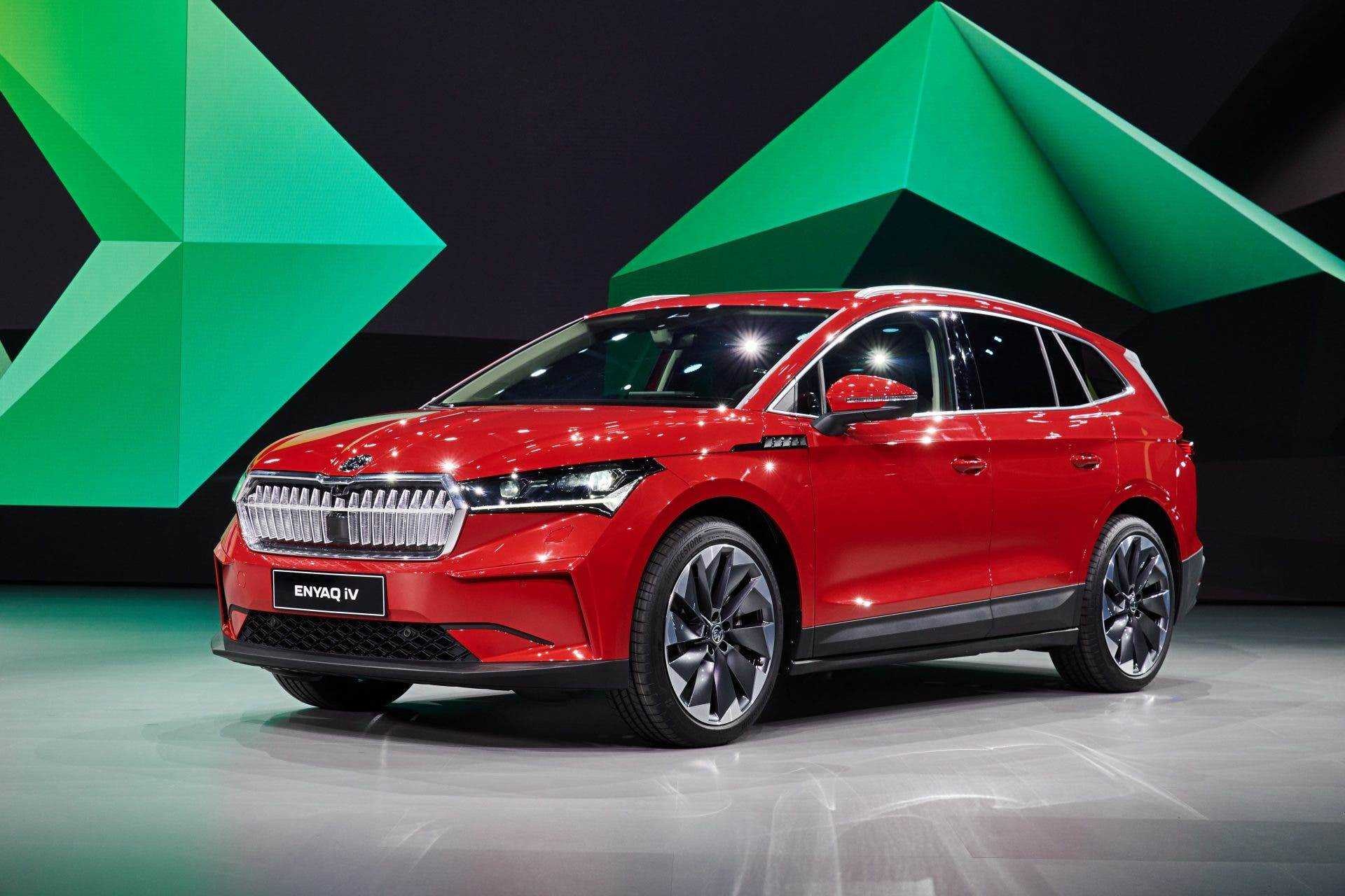Skoda Enyaq, Volkswagen cousin, Goes into production, 1920x1280 HD Desktop