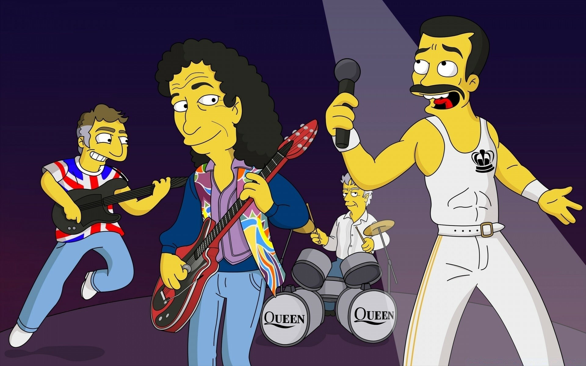 The Simpsons, Queen Wallpaper, 1920x1200 HD Desktop