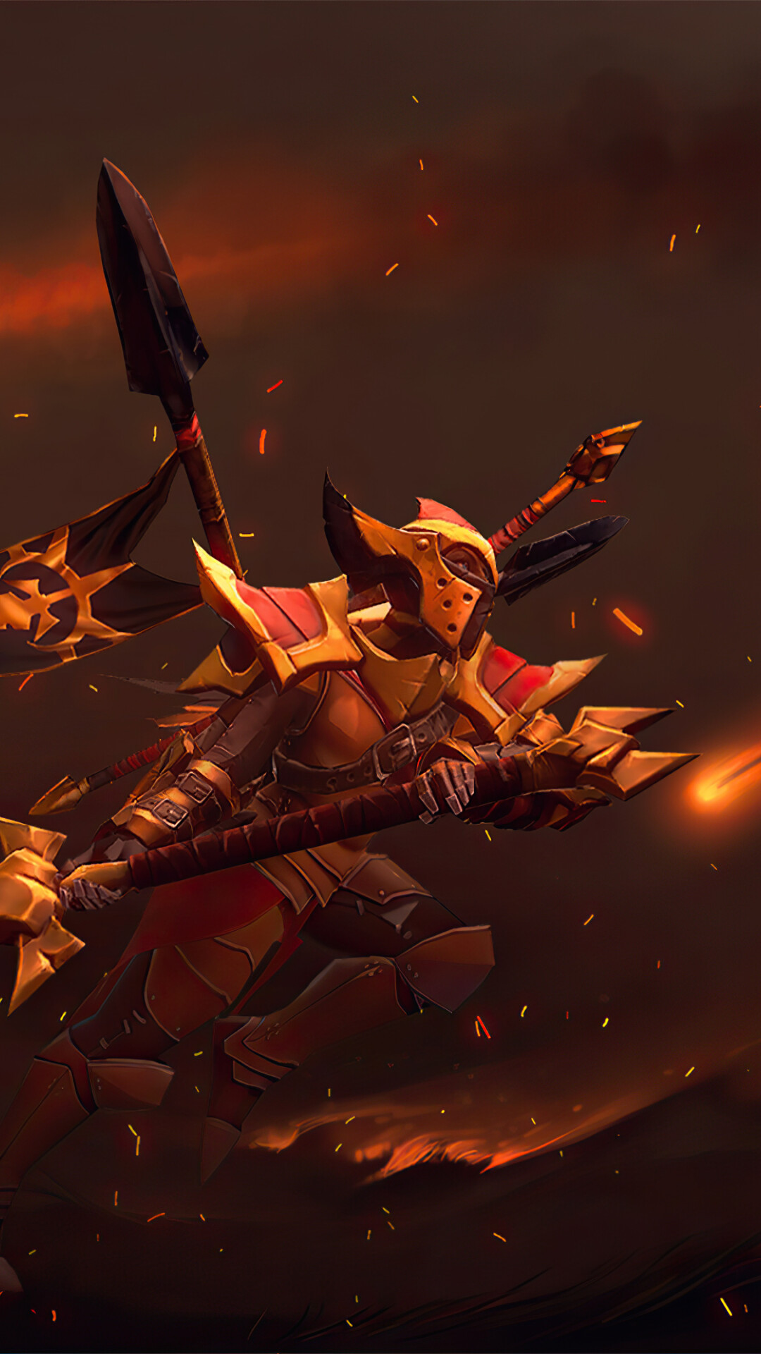 Legion Commander, Dota 2 Wallpaper, 1080x1920 Full HD Phone