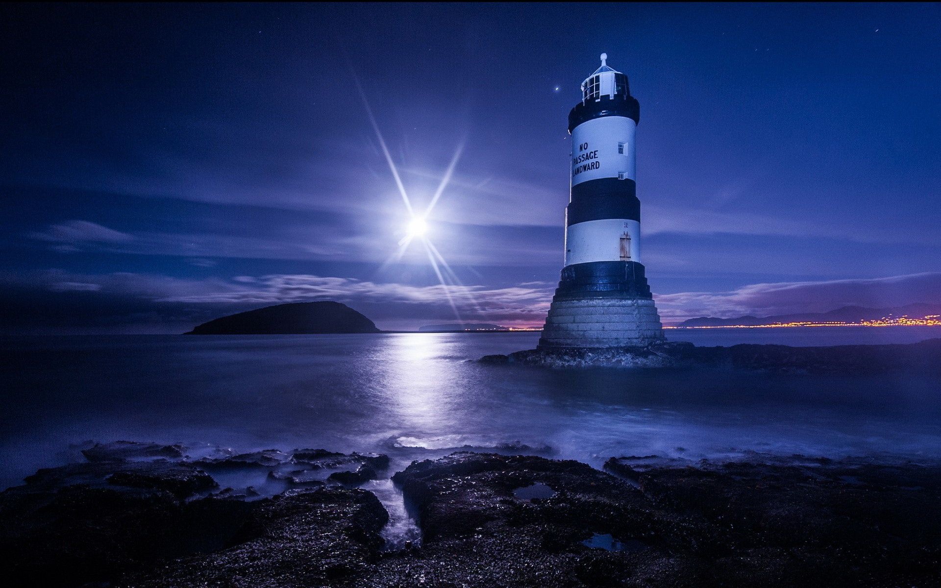 Trwyn Du, Lighthouses Wallpaper, 1920x1200 HD Desktop