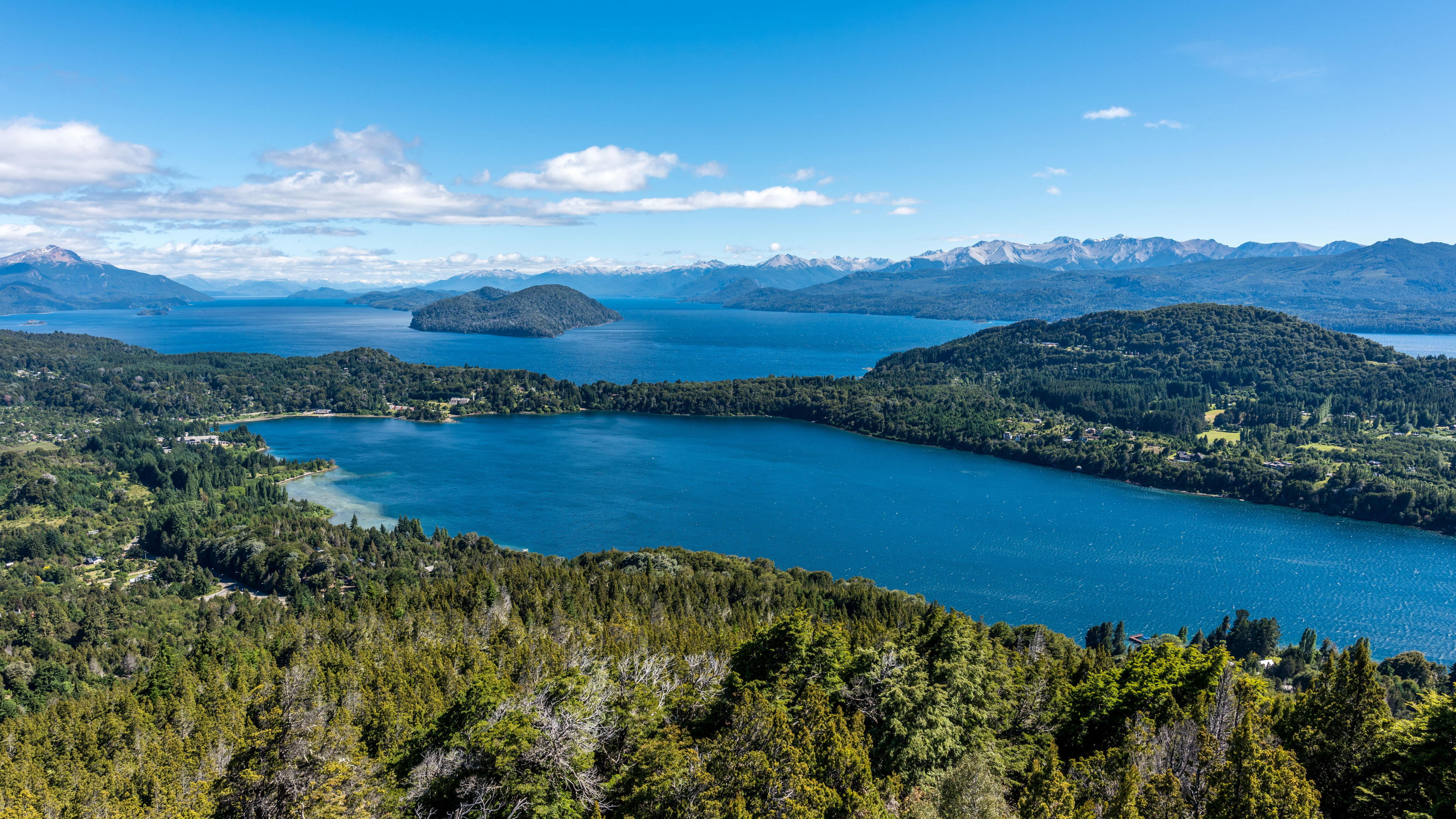 Nahuel Huapi, Cu0026c travel, Syv ser, San Martin, 3840x2160 4K Desktop