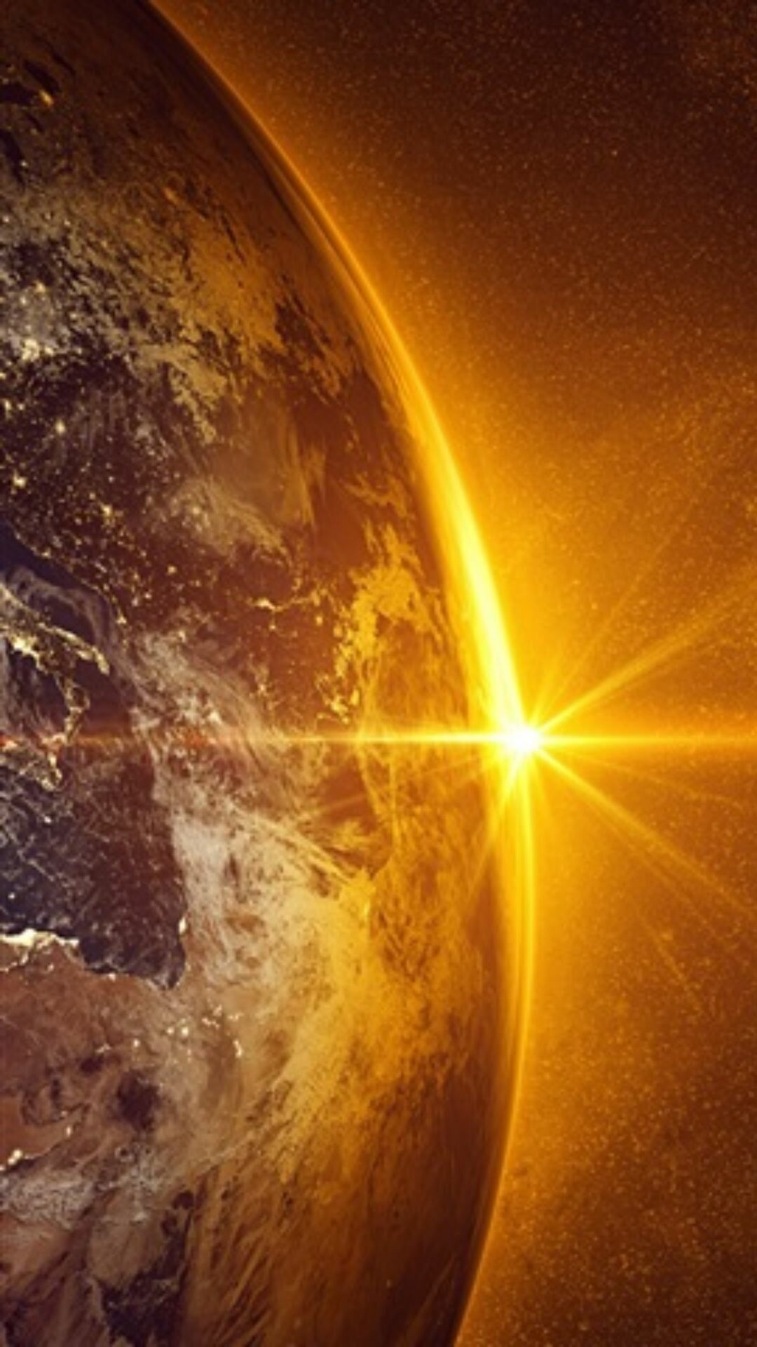 Sun's majesty, Nature's artwork, Captivating visuals, Stunning landscapes, 1080x1920 Full HD Phone