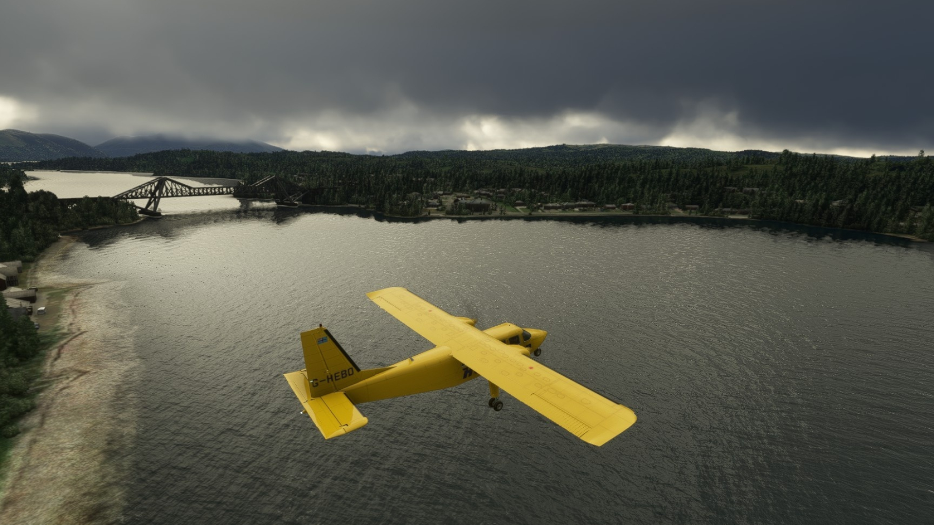 Britten-Norman, Hebridean G-HEBO, Microsoft Flight Simulator, Microsoft Flight Simulator, 1920x1080 Full HD Desktop