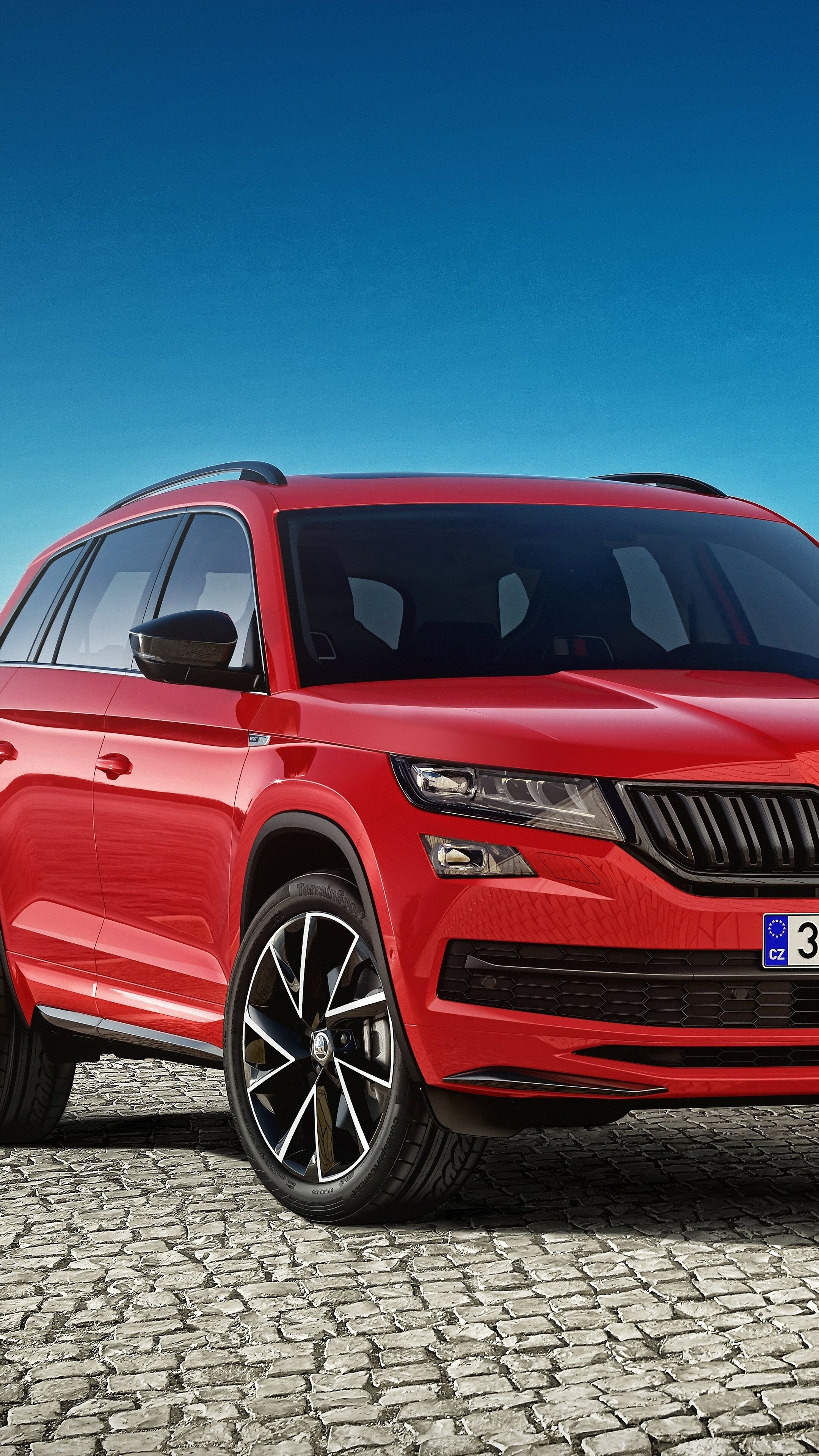 Skoda Kodiaq 2019, SUV, 4K, 2160x3840 4K Phone