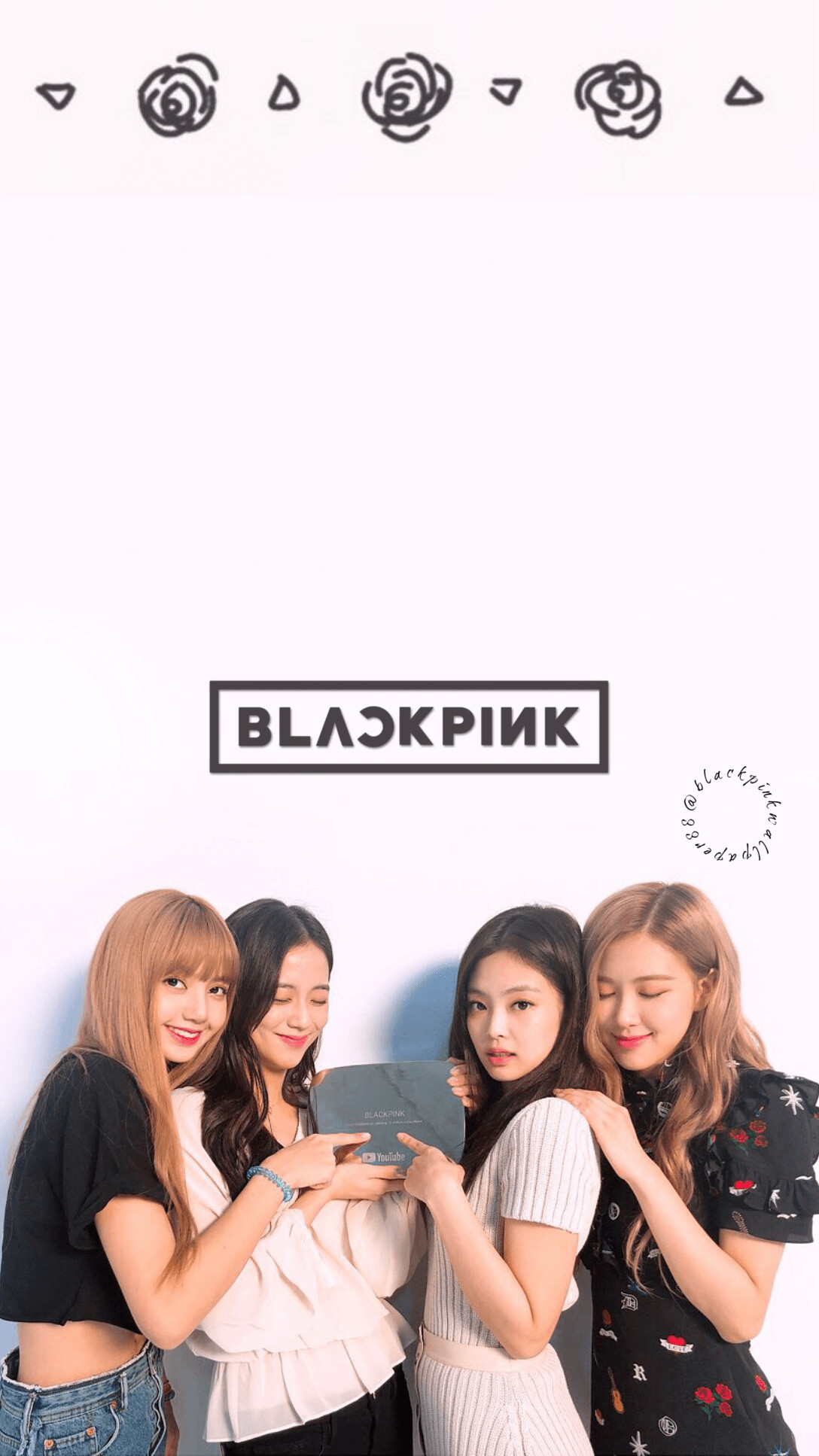 Blackpink wallpaper, Bold visuals, Striking poses, Fan-favorite group, 1090x1940 HD Phone
