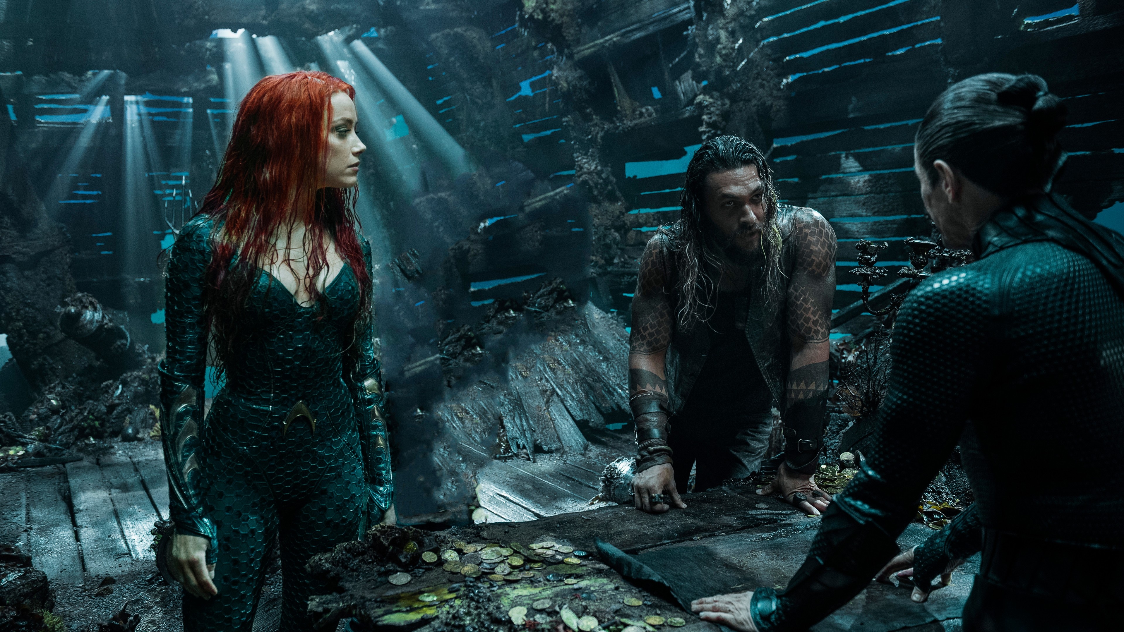 Amber Heard, Jason Momoa, 6K movies, 3840x2160 4K Desktop