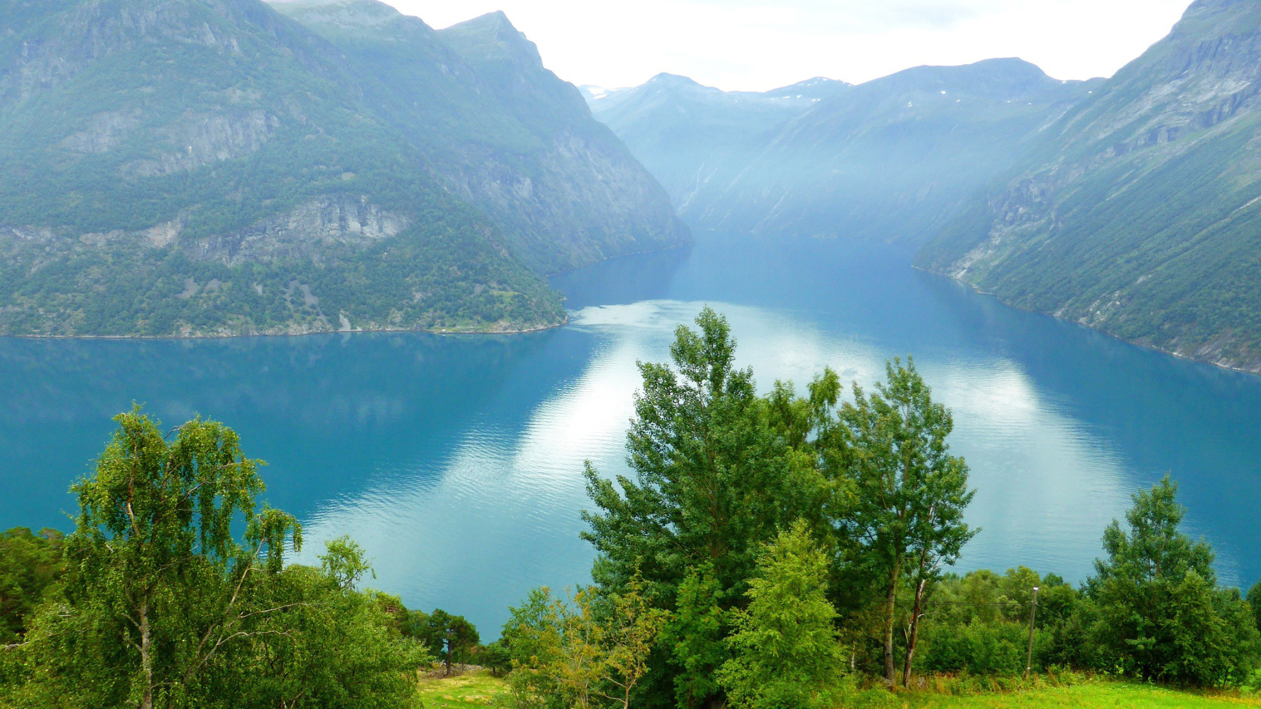 Bergen, Norwegian Fjords Wallpaper, 2560x1440 HD Desktop