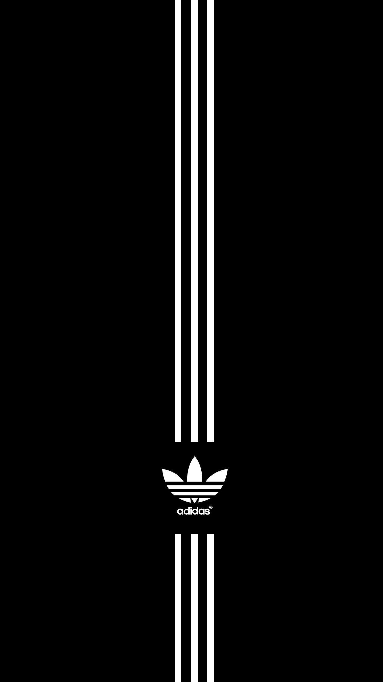 Adidas Black Wallpapers, Adidas, Black, Wallpapers, 1250x2210 HD Phone