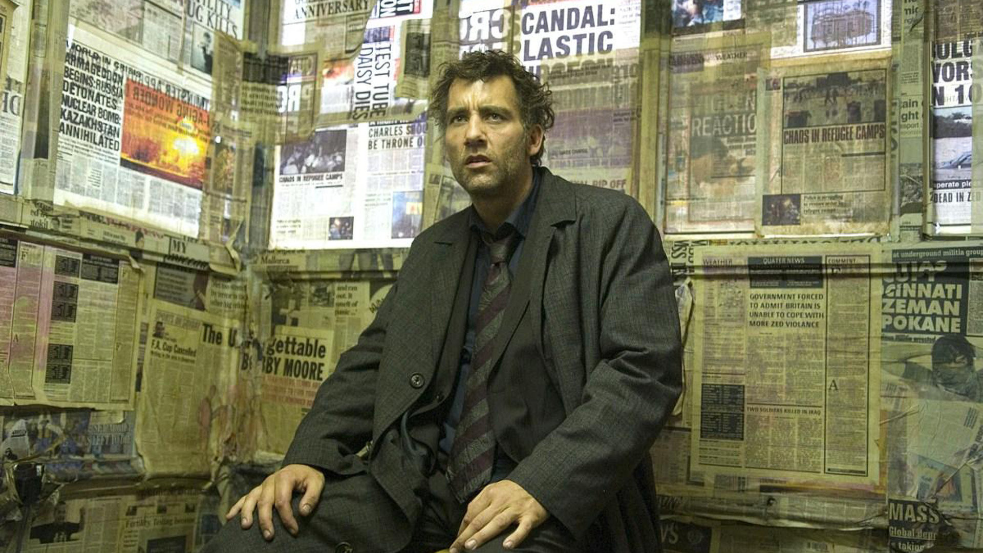 Clive Owen, Children of Men, Dystopian future, Alfonso Cuarn, 1920x1080 Full HD Desktop