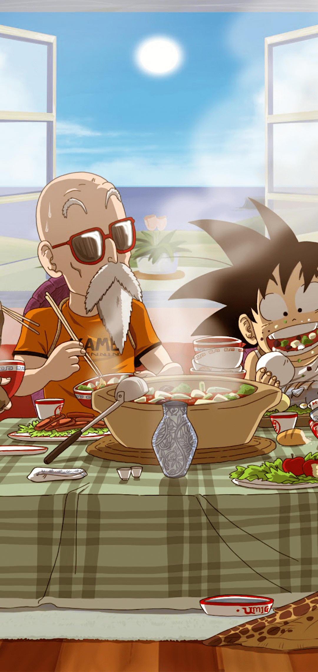 Master Roshi iPhone wallpapers, Stunning visuals, Artistic compositions, Screen masterpiece, 1080x2280 HD Phone