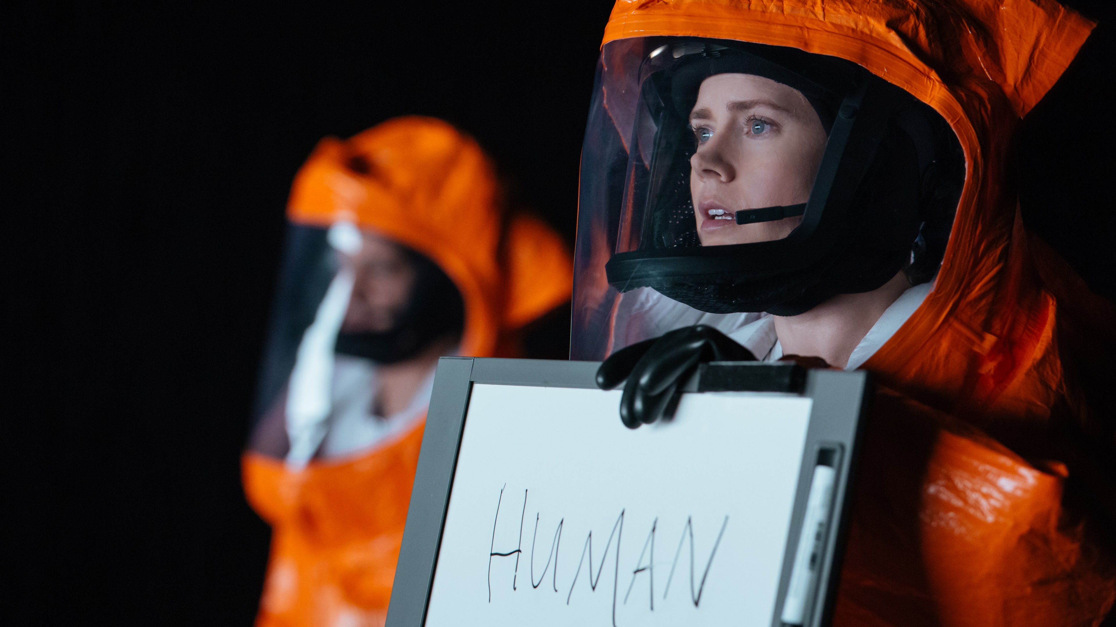 Arrival, Amy Adams, Science fiction film, Alien invasion, 3840x2160 4K Desktop