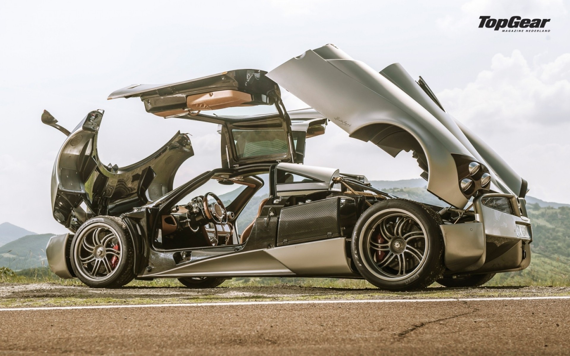 Pagani Huayra, Top Gear wallpaper, 1920x1200 HD Desktop