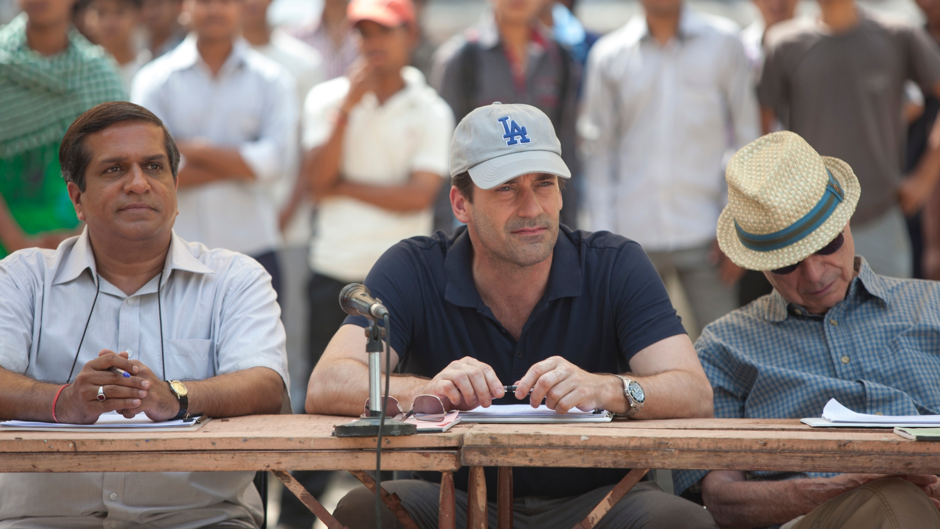 Million Dollar Arm, Jon Hamm shines, Talented cast, Heartfelt sports film, 1920x1080 Full HD Desktop