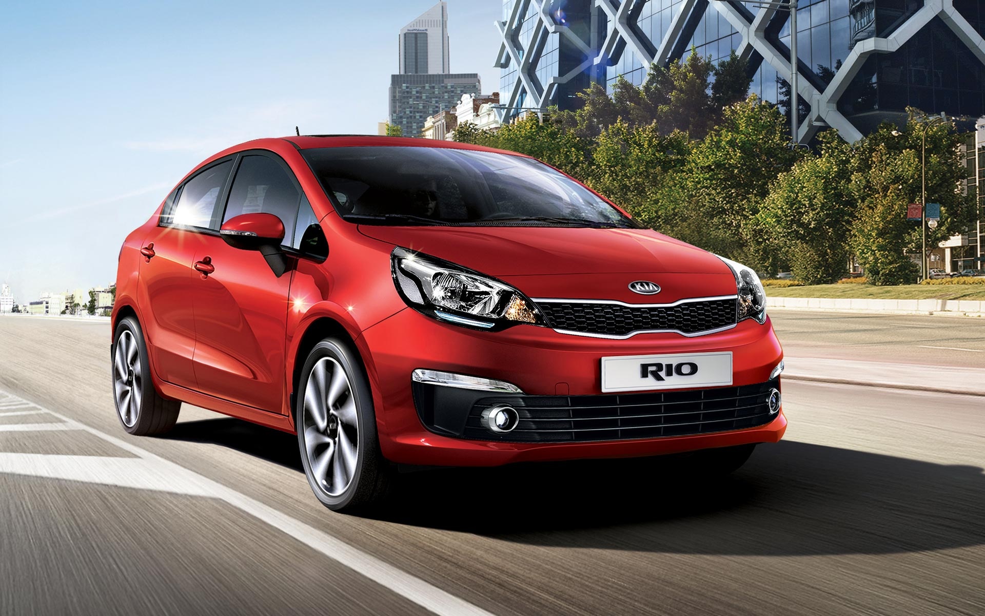 Kia Rio: 4 Door Gallery, 1920x1200 HD Desktop