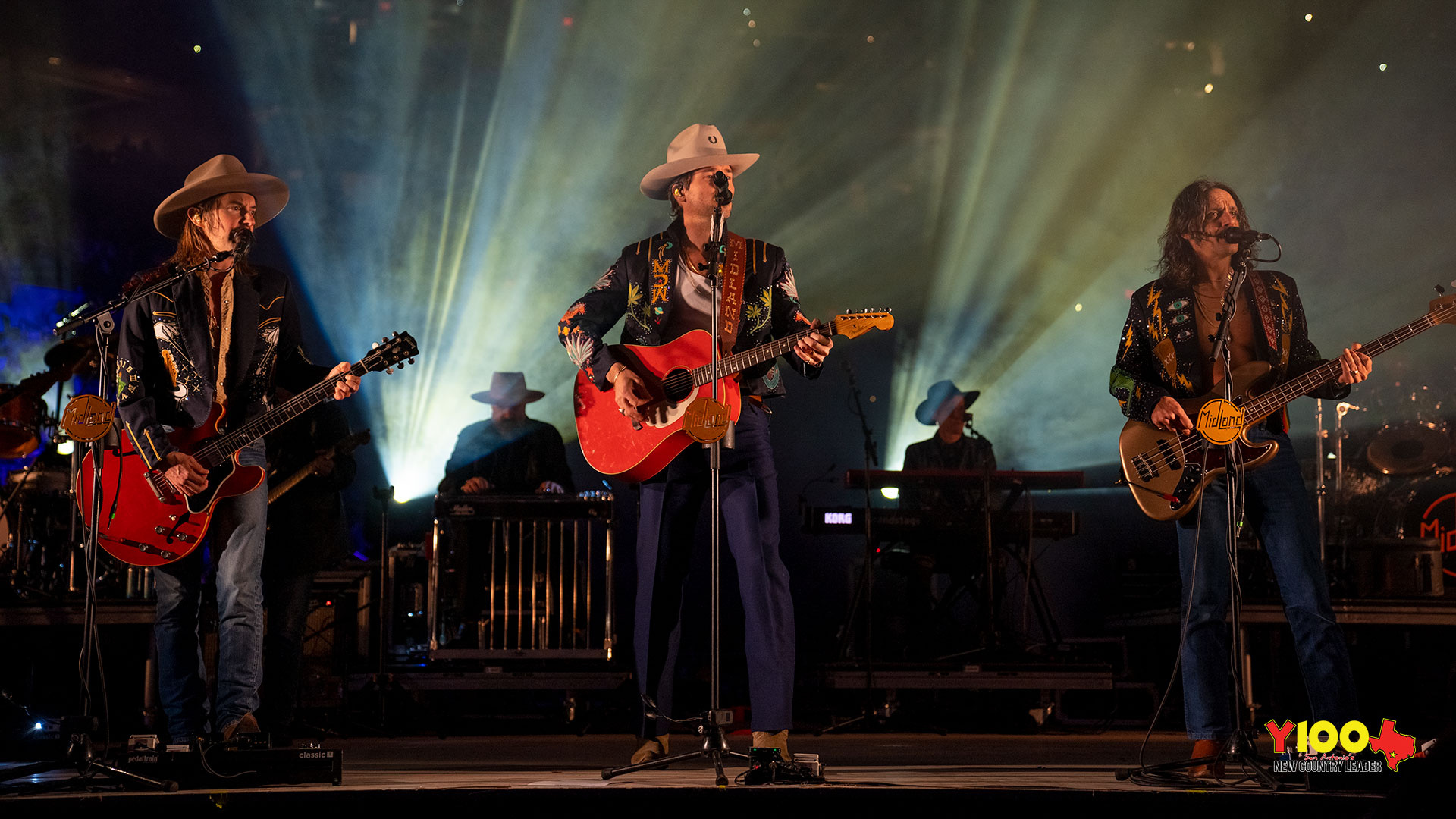 Midland Live at the San Antonio Rodeo - February 20, 2020 Photos Y100 FM 1920x1080