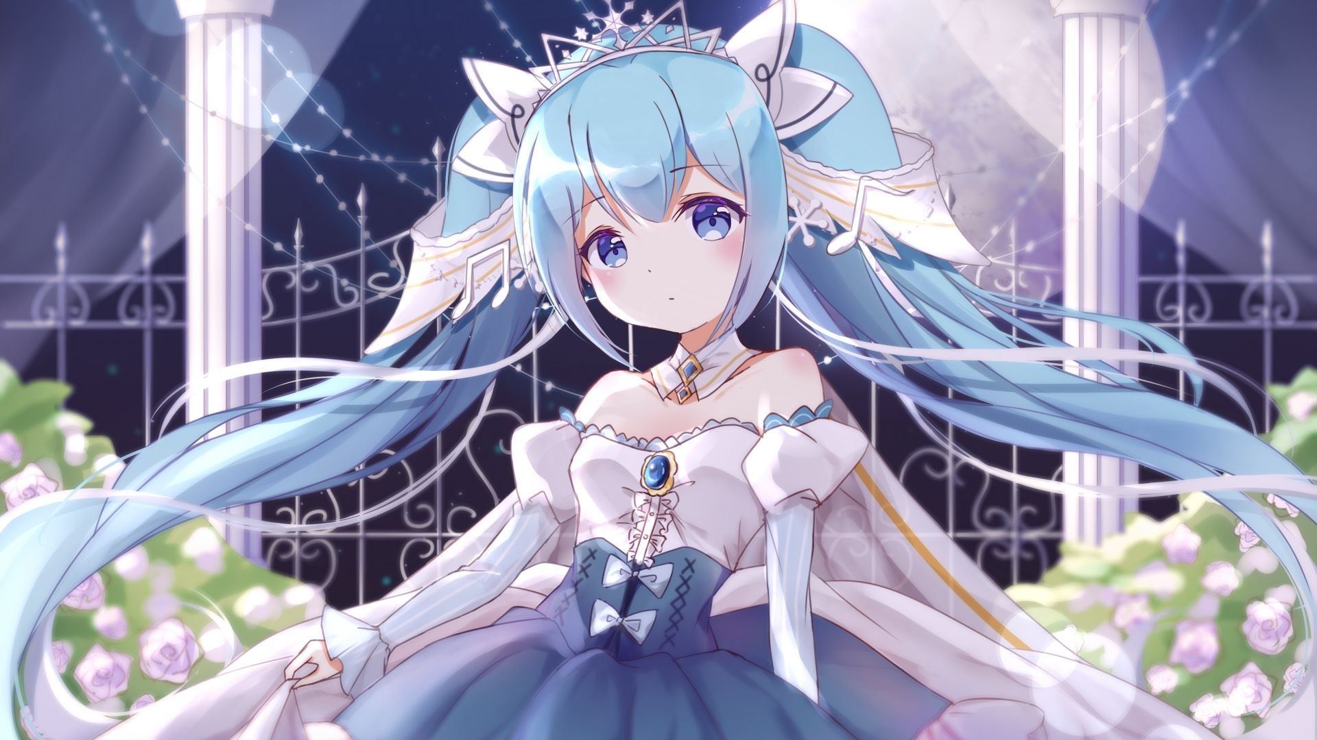 Hatsune Miku music, Cute Miku backgrounds, 1920x1080 Full HD Desktop