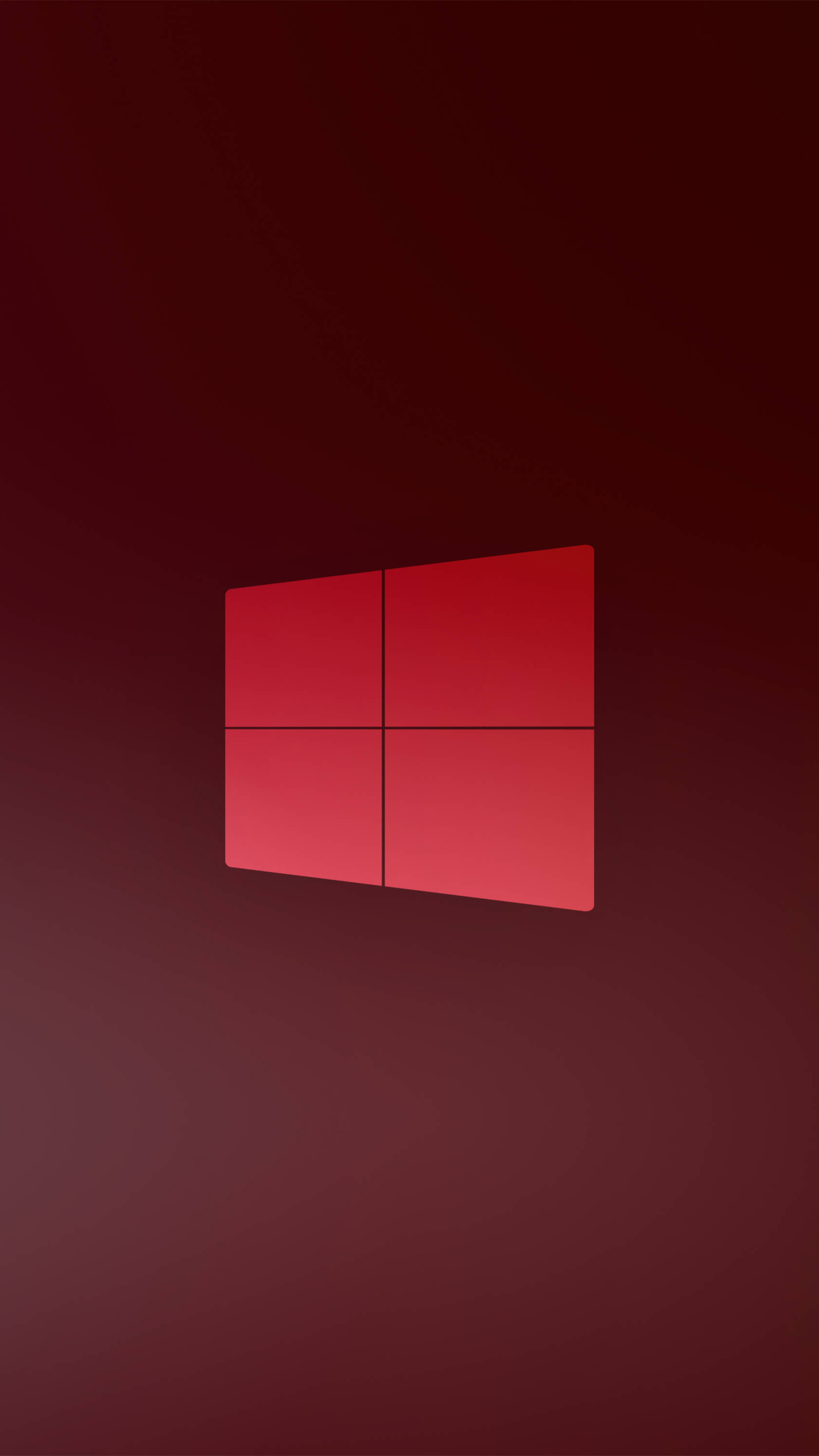 Windows 10, Red logo, HD images, Photos, 2160x3840 4K Phone