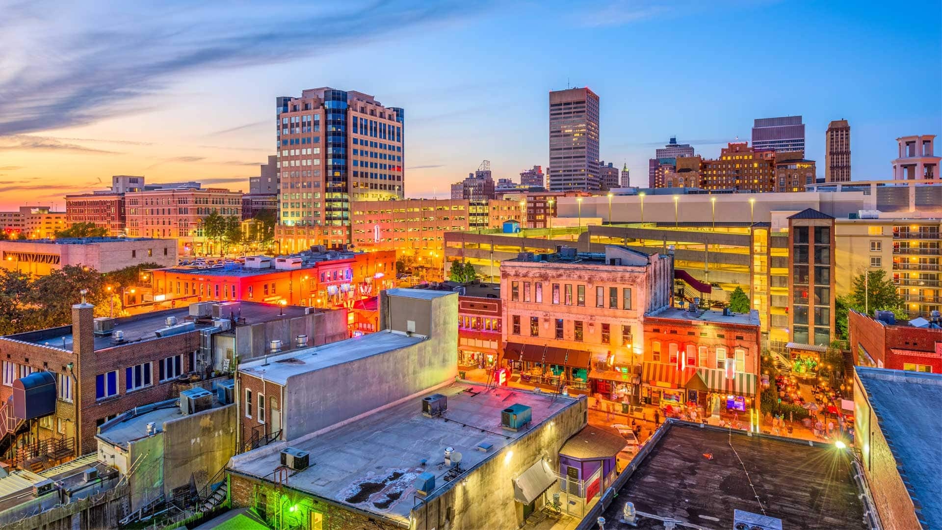 Memphis Skyline, Travels, Memphis facts, Explore Memphis, 1920x1080 Full HD Desktop