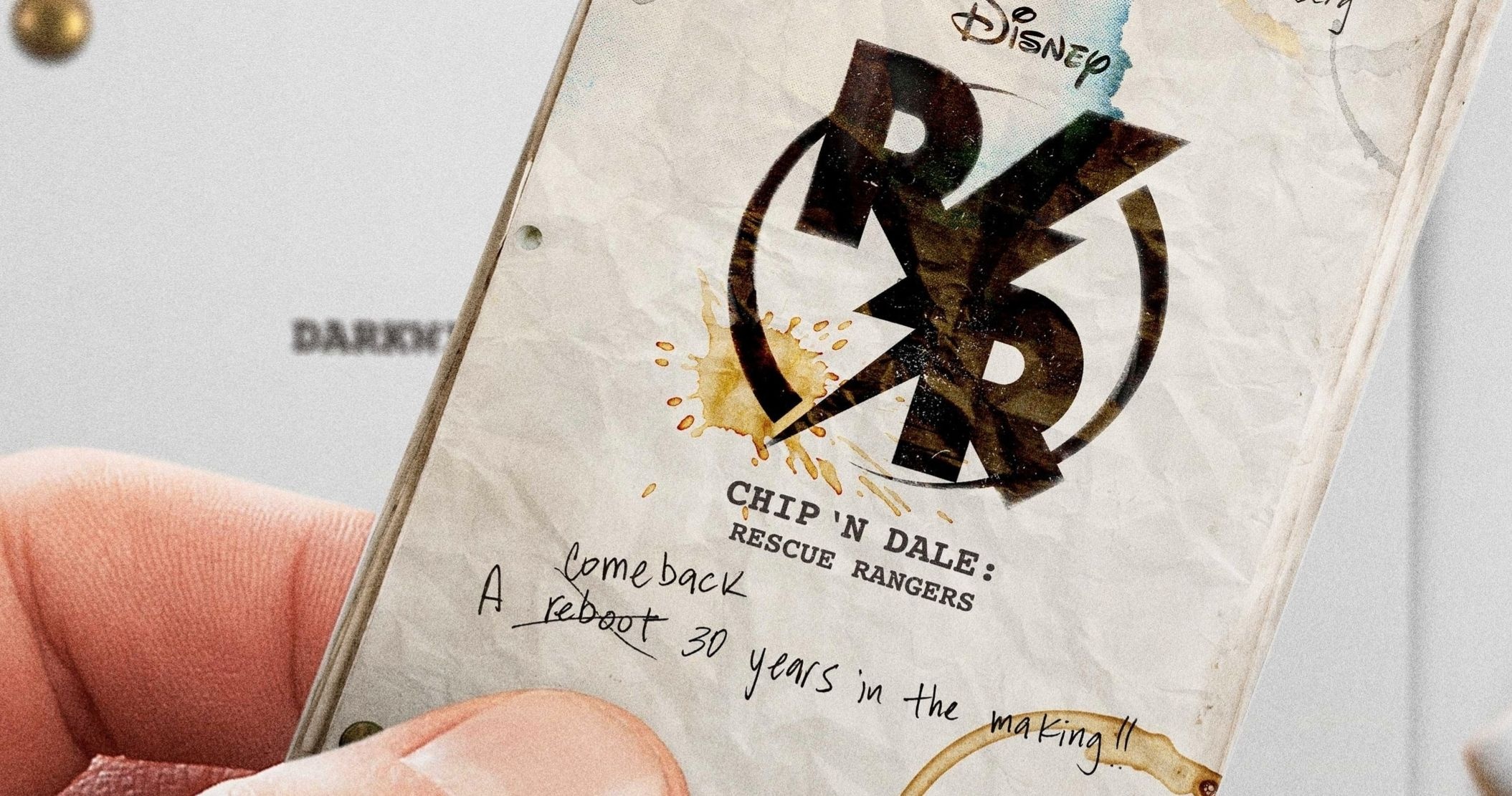 Chip 'n' Dale: Rescue Rangers, Comeback poster, Reinvigorating the franchise, Rekindling childhood memories, 2110x1120 HD Desktop