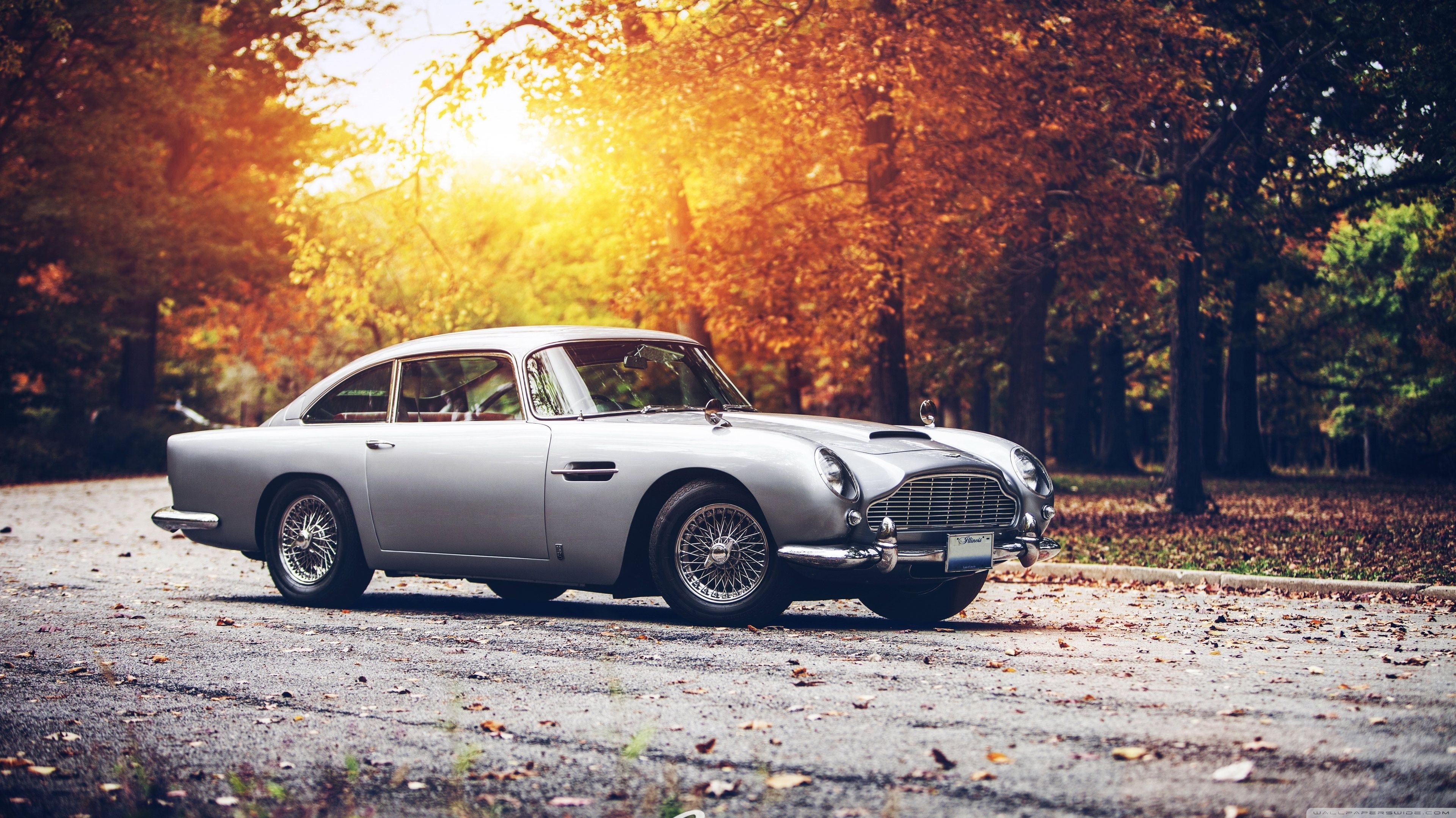 Aston Martin cars, Aston Martin DB5, Dimensions 3840x2160, 3840x2160 4K Desktop