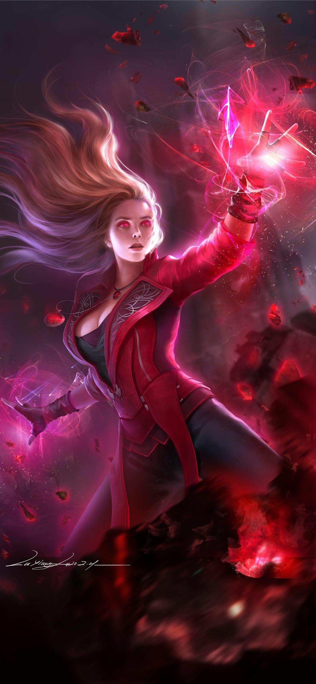 Best scarlet witch iPhone, HD wallpapers, 1290x2780 HD Phone