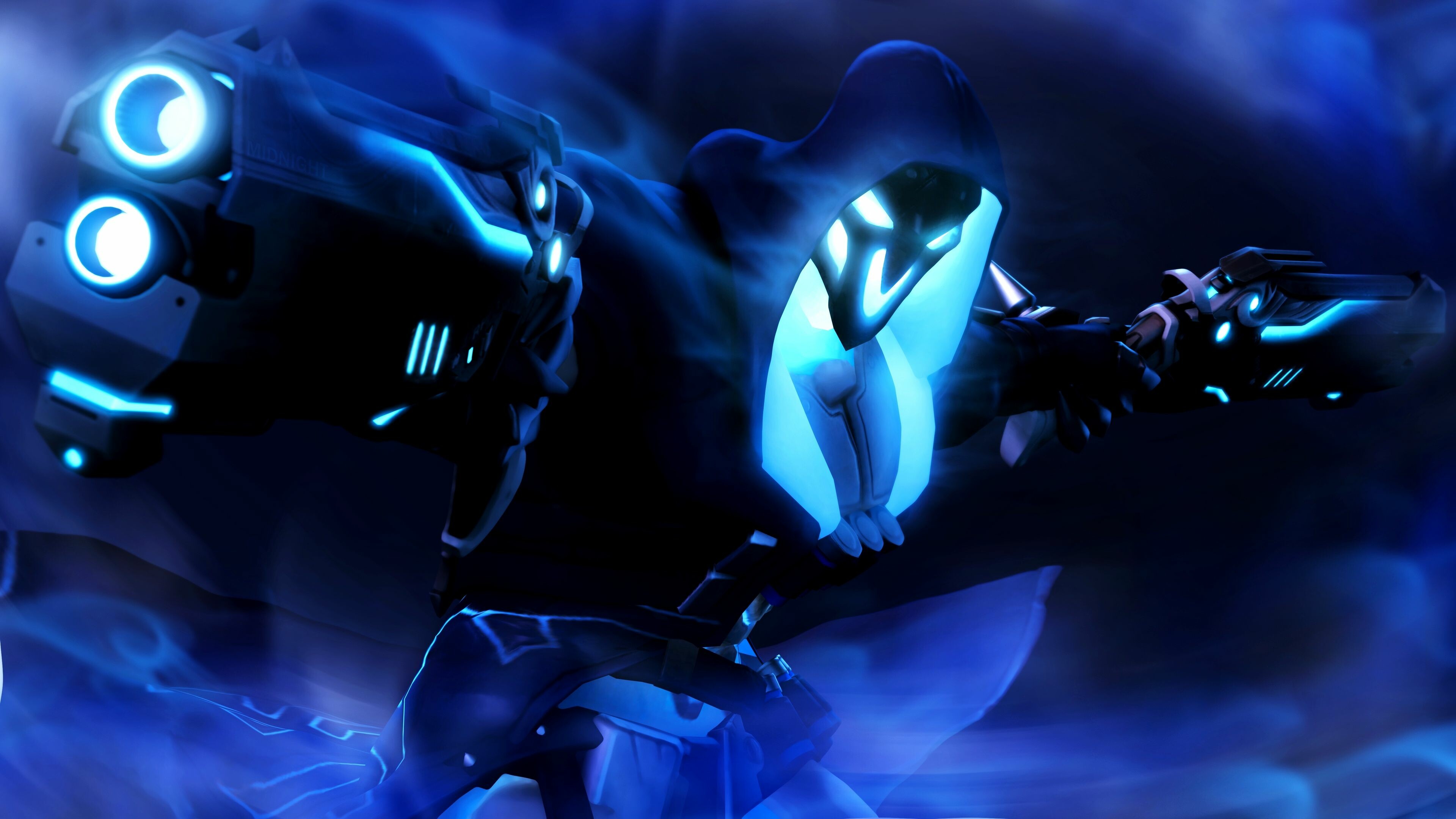 Reaper, Overwatch Wallpaper, 3840x2160 4K Desktop