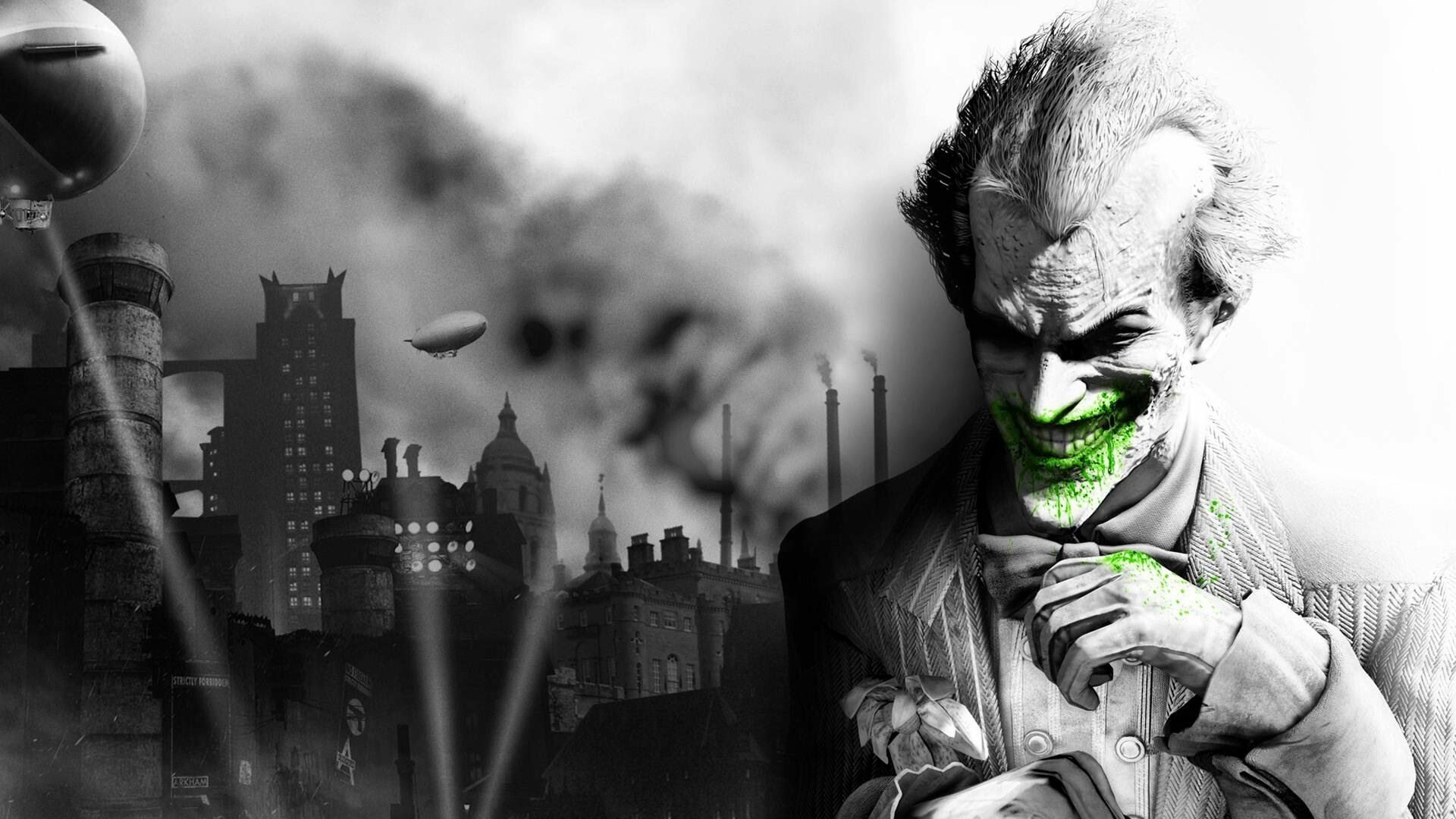 Batman: Arkham City, Joker wallpapers, Iconic character, Memorable scenes, 1920x1080 Full HD Desktop