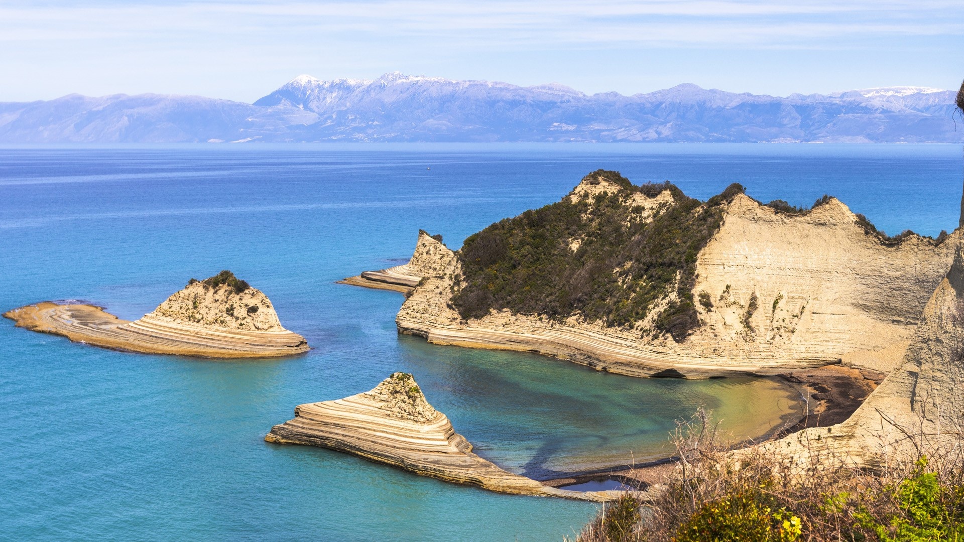 Corfu Greece wallpapers, Vivid backgrounds, Beautiful scenery, Explore, 1920x1080 Full HD Desktop