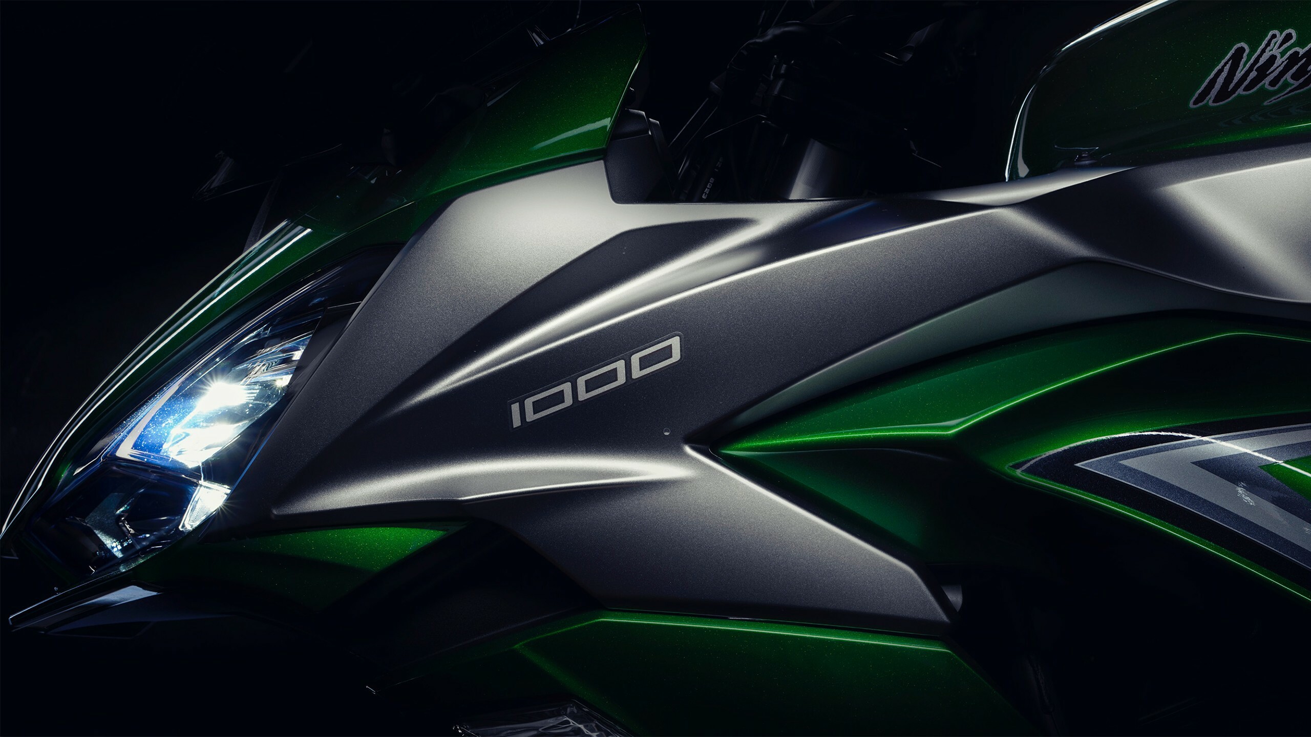 Kawasaki Ninja ZX, Kawasaki ZX-10R, Motorcycle wallpaper, High resolution, 2560x1440 HD Desktop