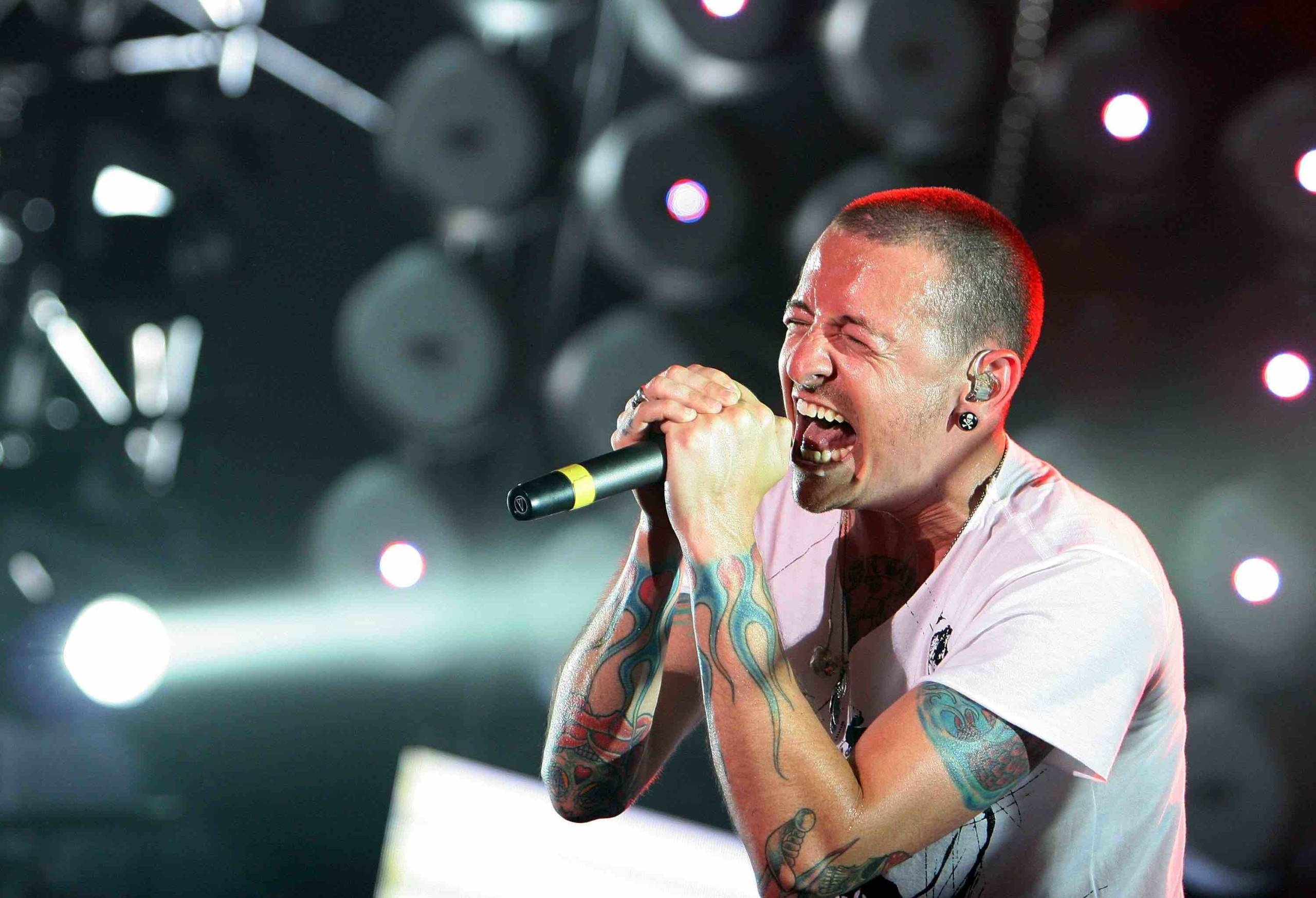 Live Earth Tokyo 2007, Chester Bennington Wallpaper, 2560x1750 HD Desktop