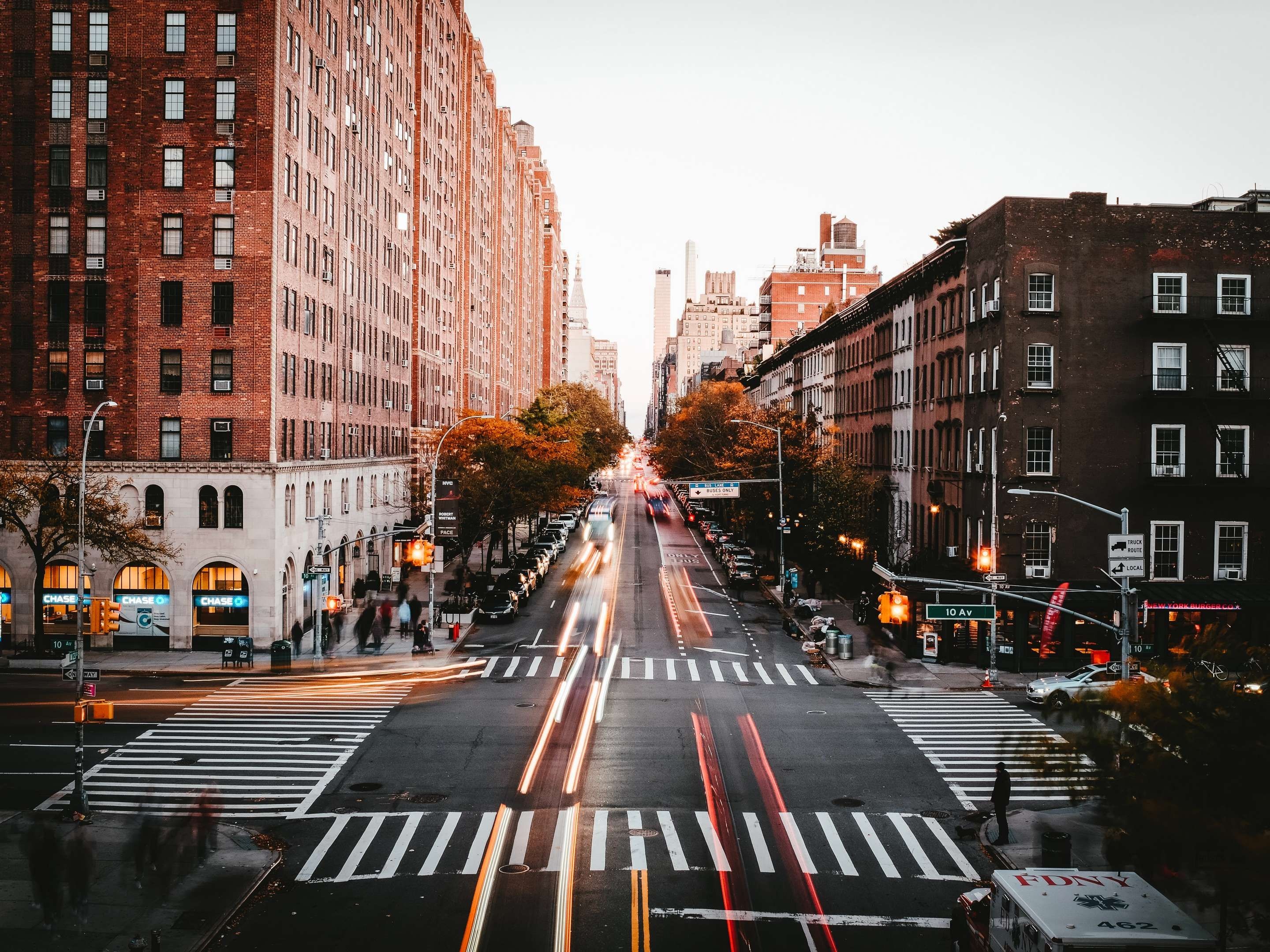 New York Streets, Travels, Junior laptop wallpaper, Desktop wallpaper, 2880x2160 HD Desktop