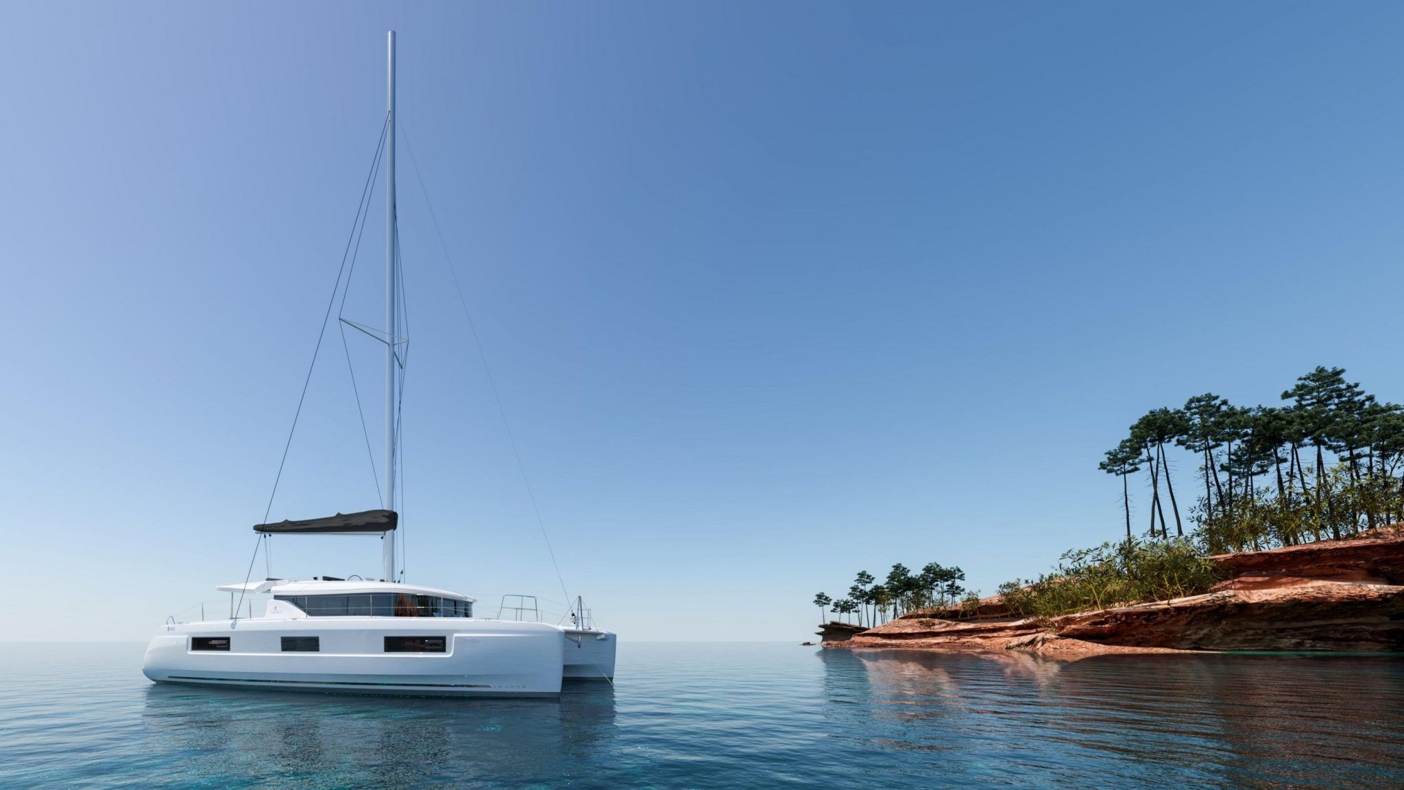 Catamaran wallpapers, Luxury boats, Ocean leisure, Yachting experience, 2050x1160 HD Desktop