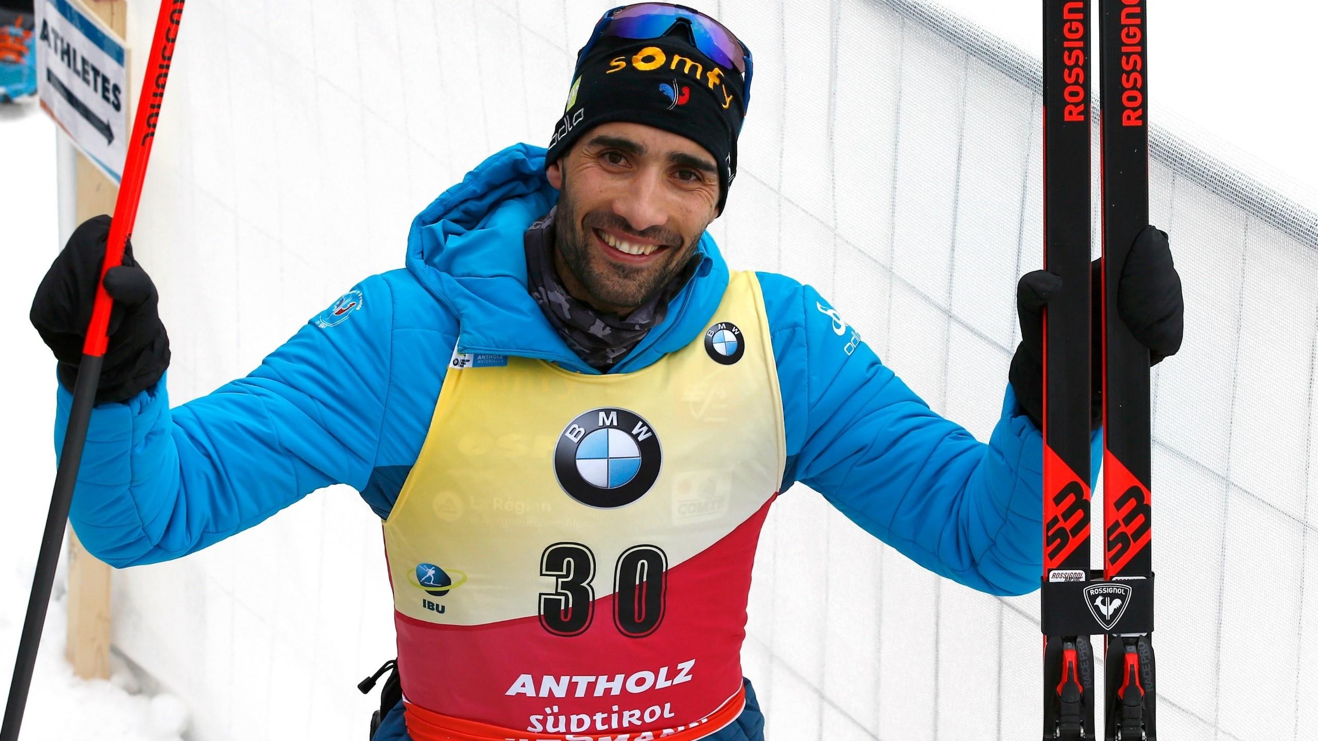 Martin Fourcade, Biathlon Kontiolahti, Retirement, Pursuit, 2560x1440 HD Desktop