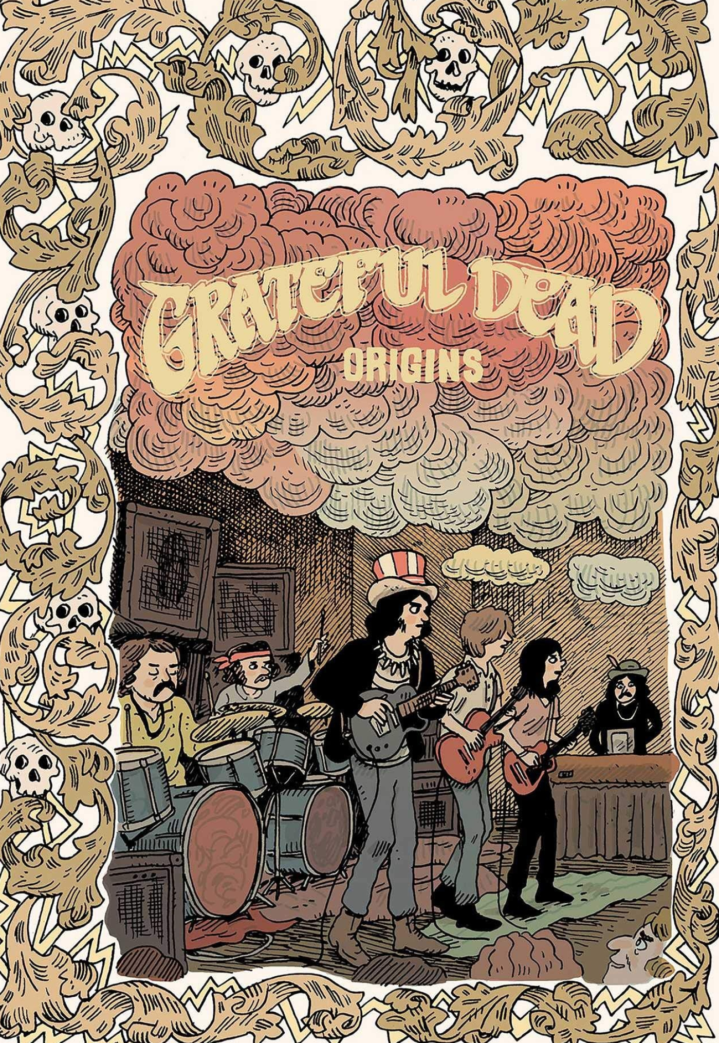 Grateful Dead origins, Miskiewicz Chris, Z2 comics, Dead Van Sciver, 1400x2030 HD Phone