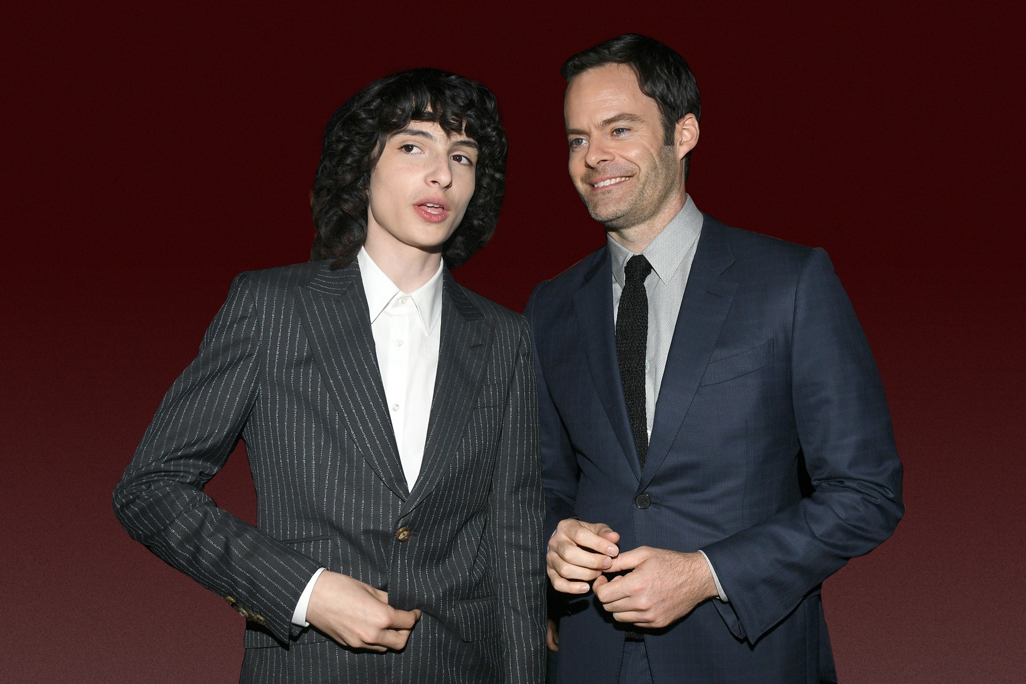 Finn Wolfhard, Bill Hader Wallpaper, 2000x1340 HD Desktop