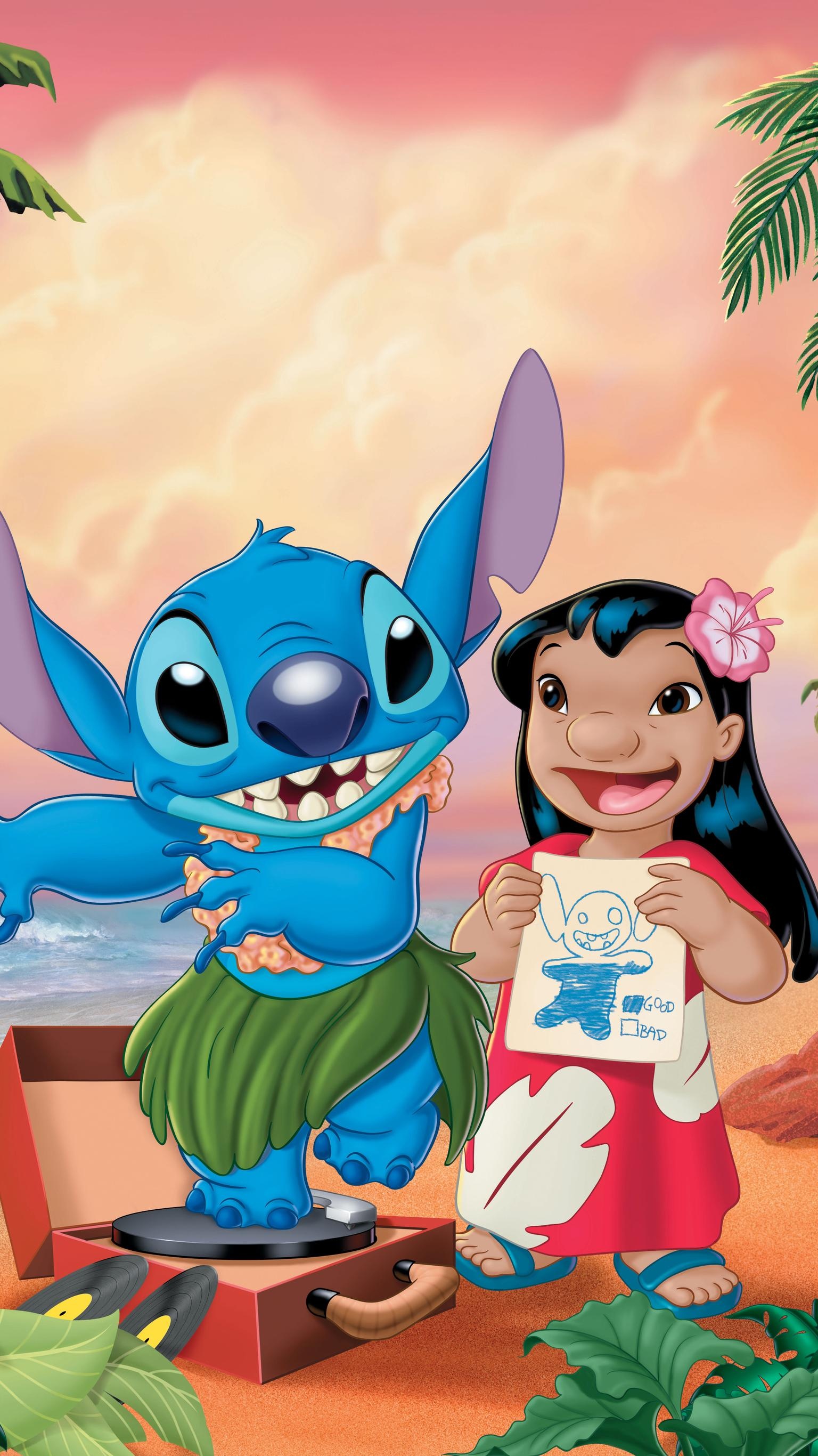 Lilo and Stitch: The Series, Desktop nostalgia, Fantastic artwork, John Tremblay's post, 1540x2740 HD Phone