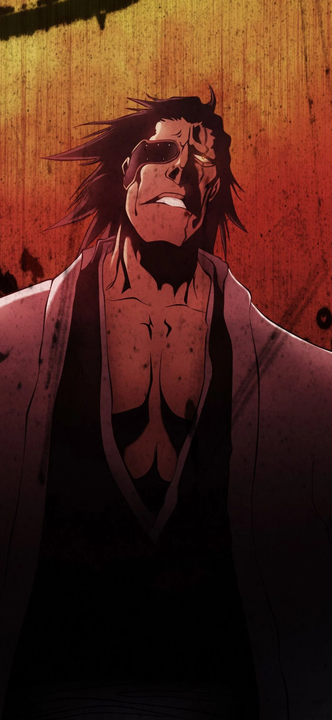 Kenpachi, Kenpachi Zaraki iPhone wallpapers, 1130x2440 HD Phone