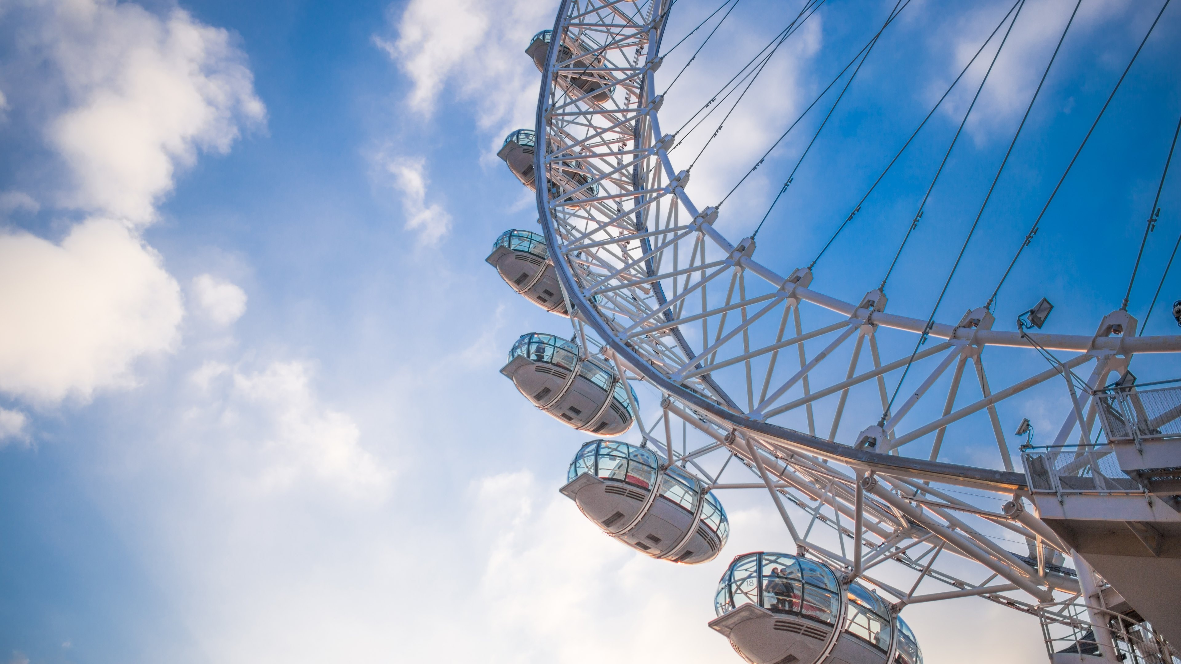 London Eye, HD wallpapers, 4K backgrounds, High resolution, 3840x2160 4K Desktop