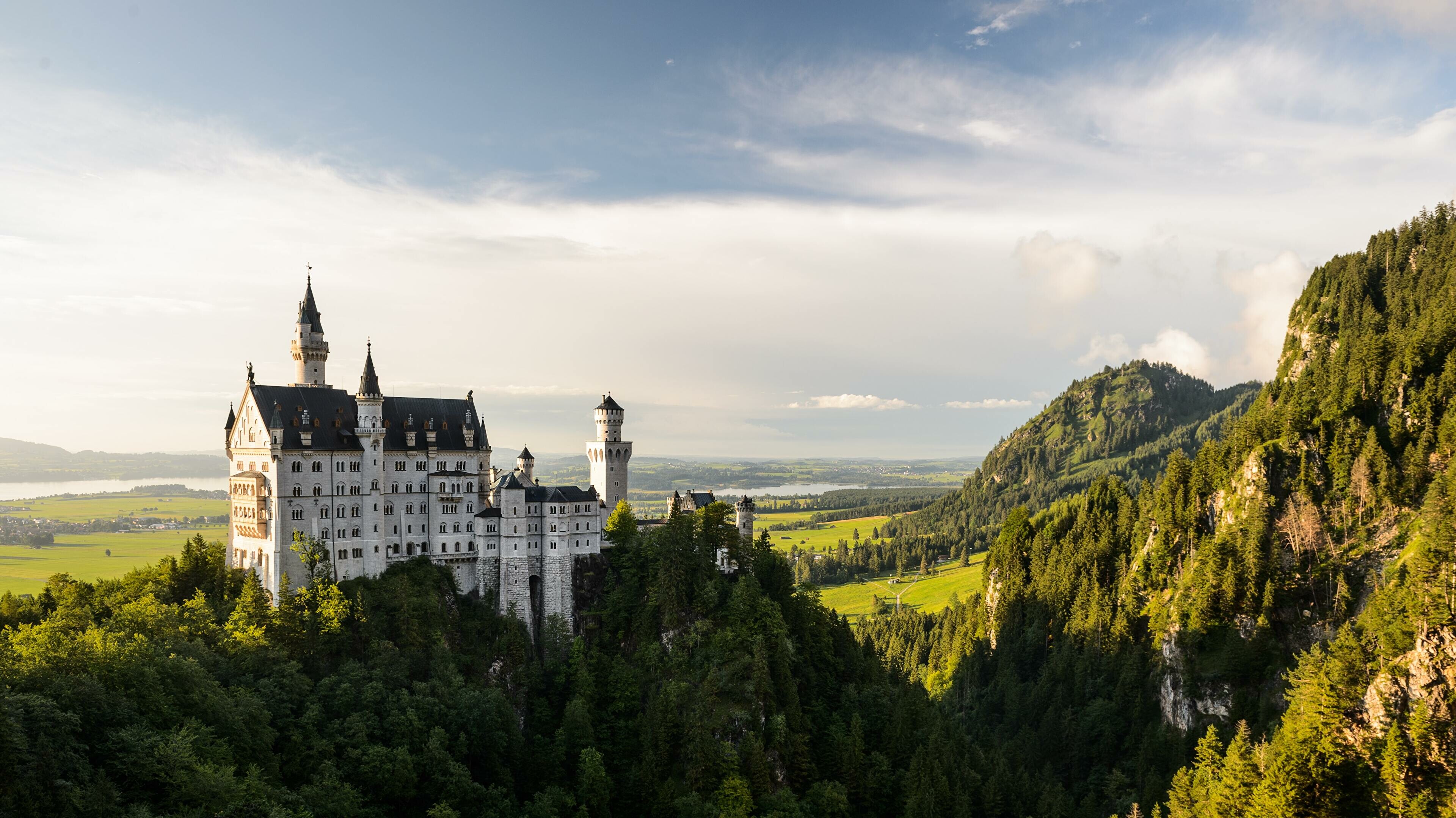 Neuschwanstein Castle, Schwangau, Germany, Photo credit, 3840x2160 4K Desktop