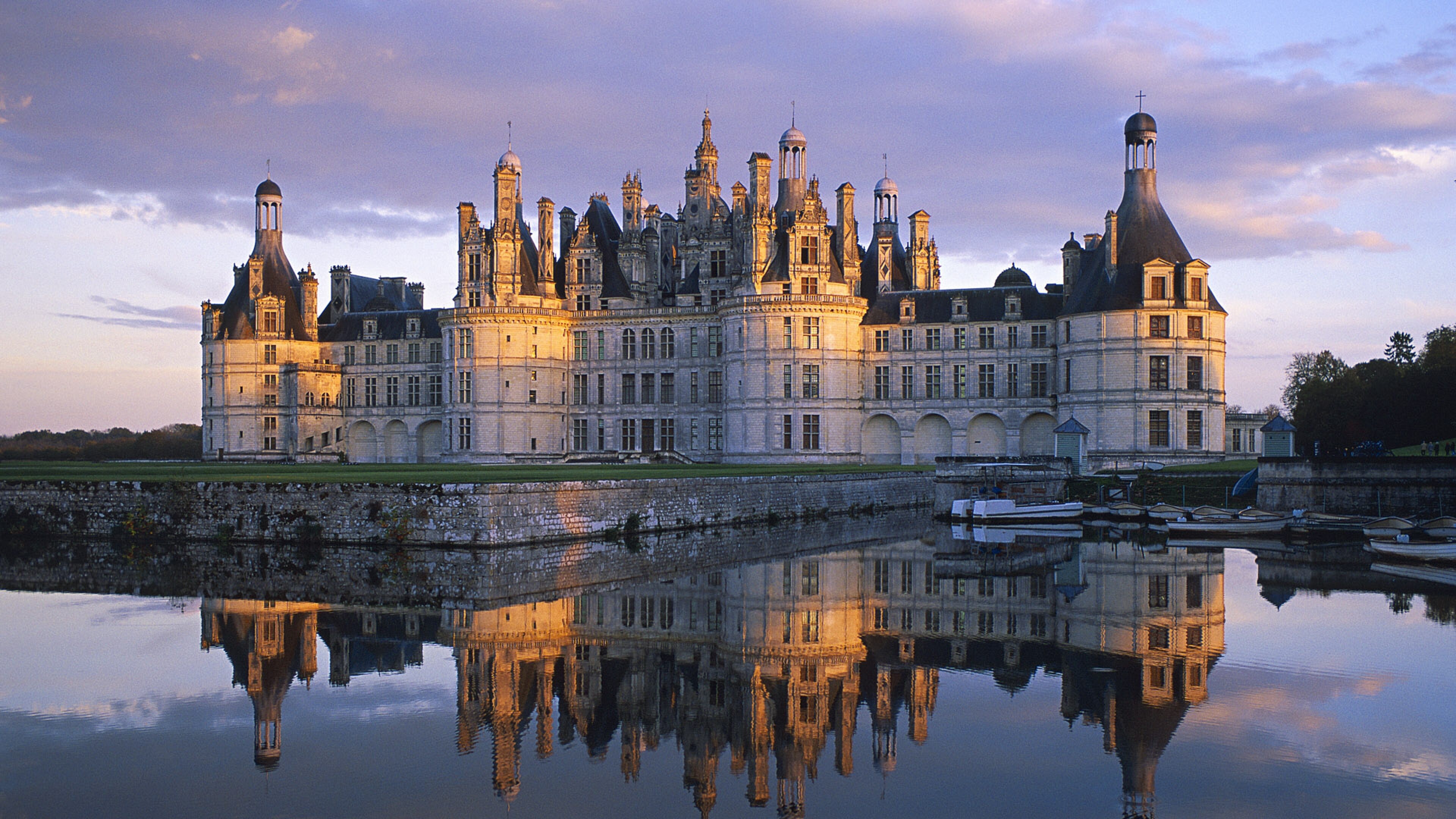 Chateau de Chambord, France Wallpaper, 3840x2160 4K Desktop