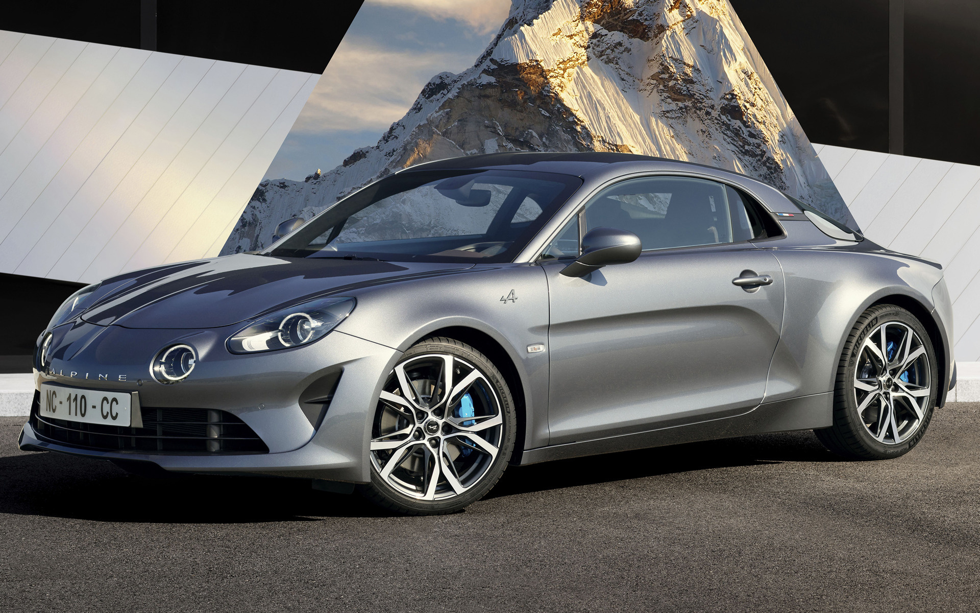 Alpine A110, 2021 Model, Sports Car, French Automaker, GT Series, 1920x1200 HD Desktop