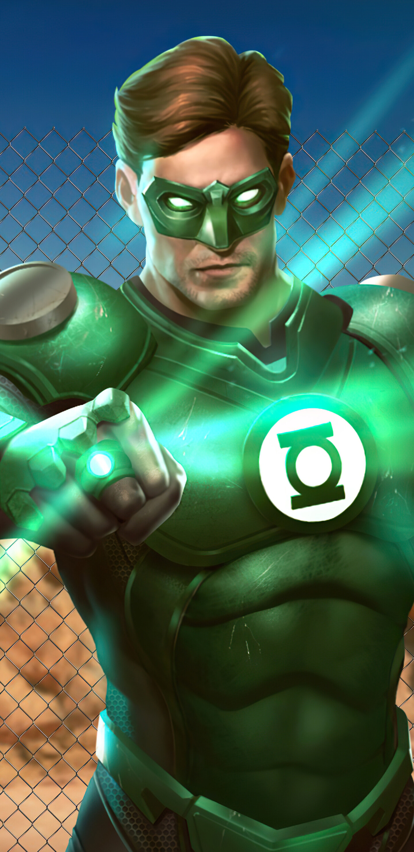 Green Lantern Injustice 2 Wallpaper, Samsung Galaxy Note 9, QHD HD Image, 1440x2960 HD Phone