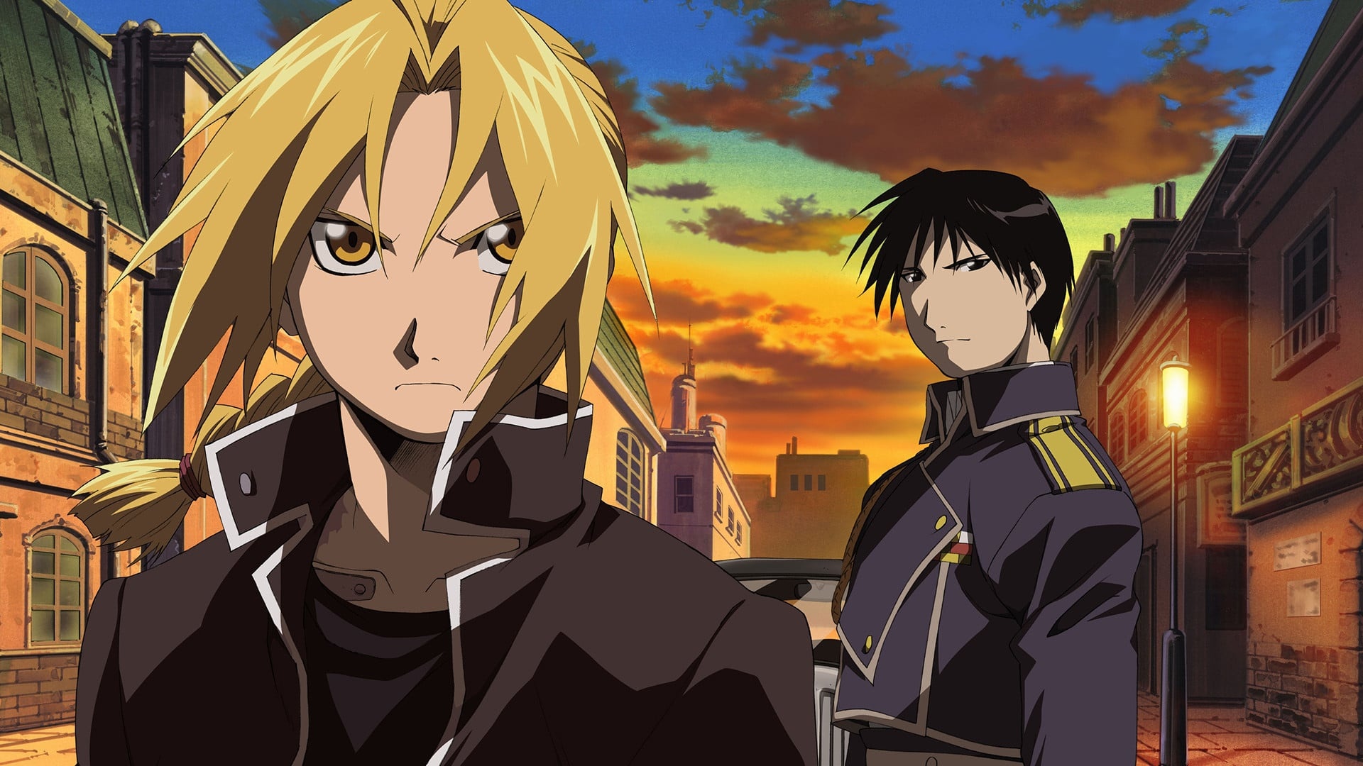 Edward and Roy, Fullmetal Alchemist (Anime) Wallpaper, 1920x1080 Full HD Desktop